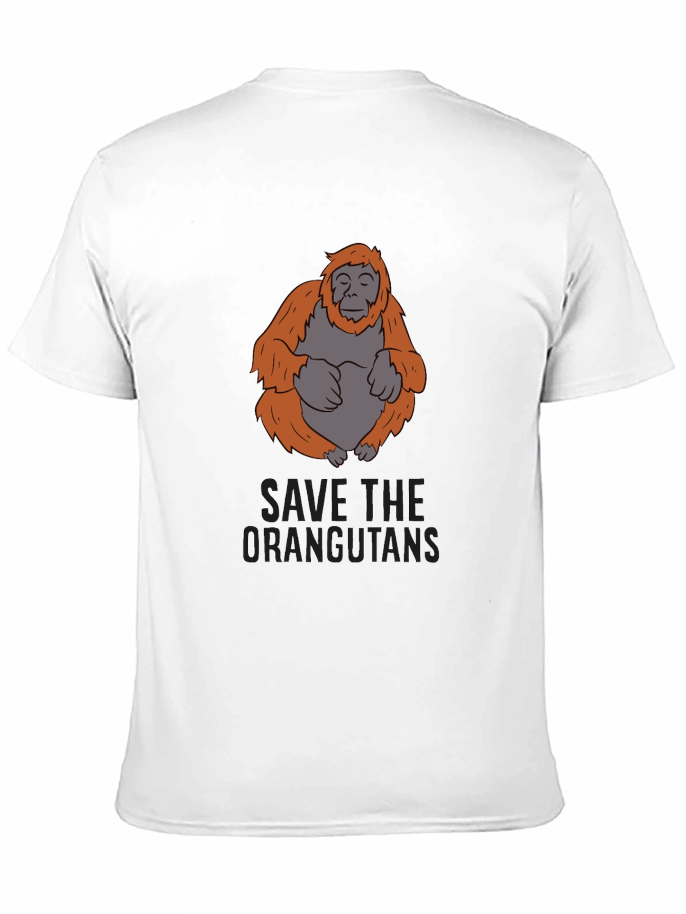 Save the Orangutans Graphic T-Shirt