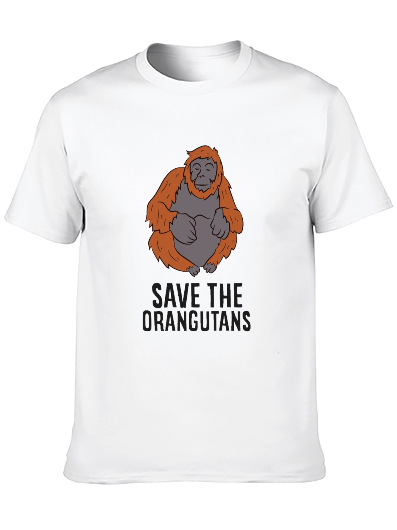 Save the Orangutans Graphic T-Shirt