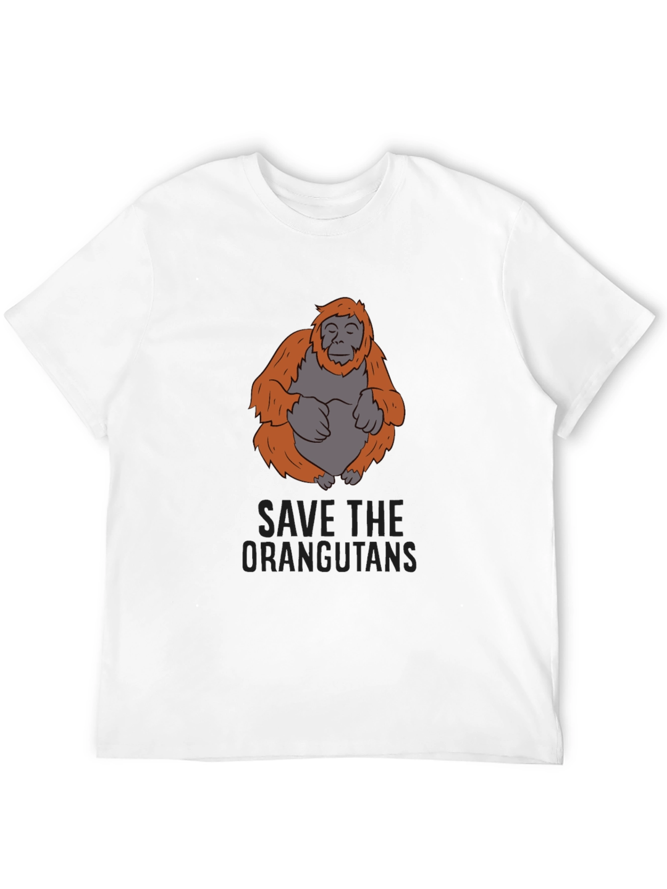 Save the Orangutans Graphic T-Shirt