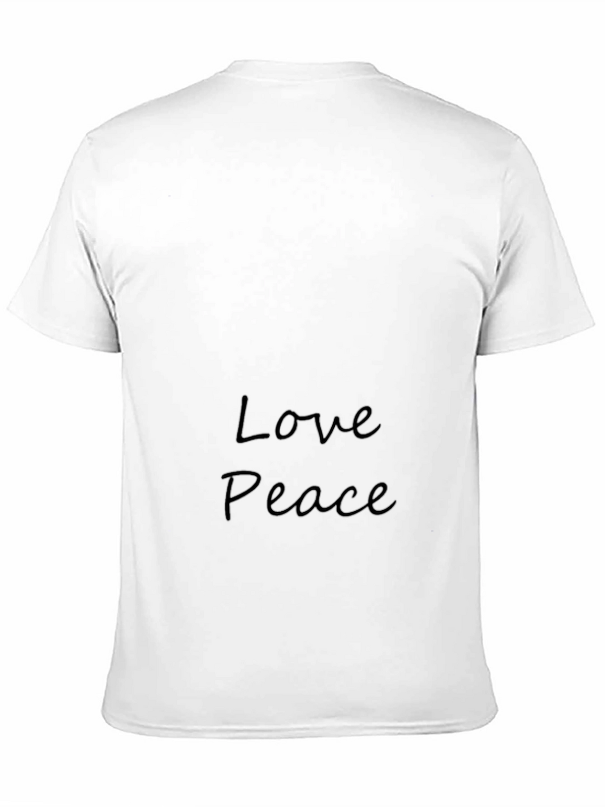 Love & Peace Black T-Shirt