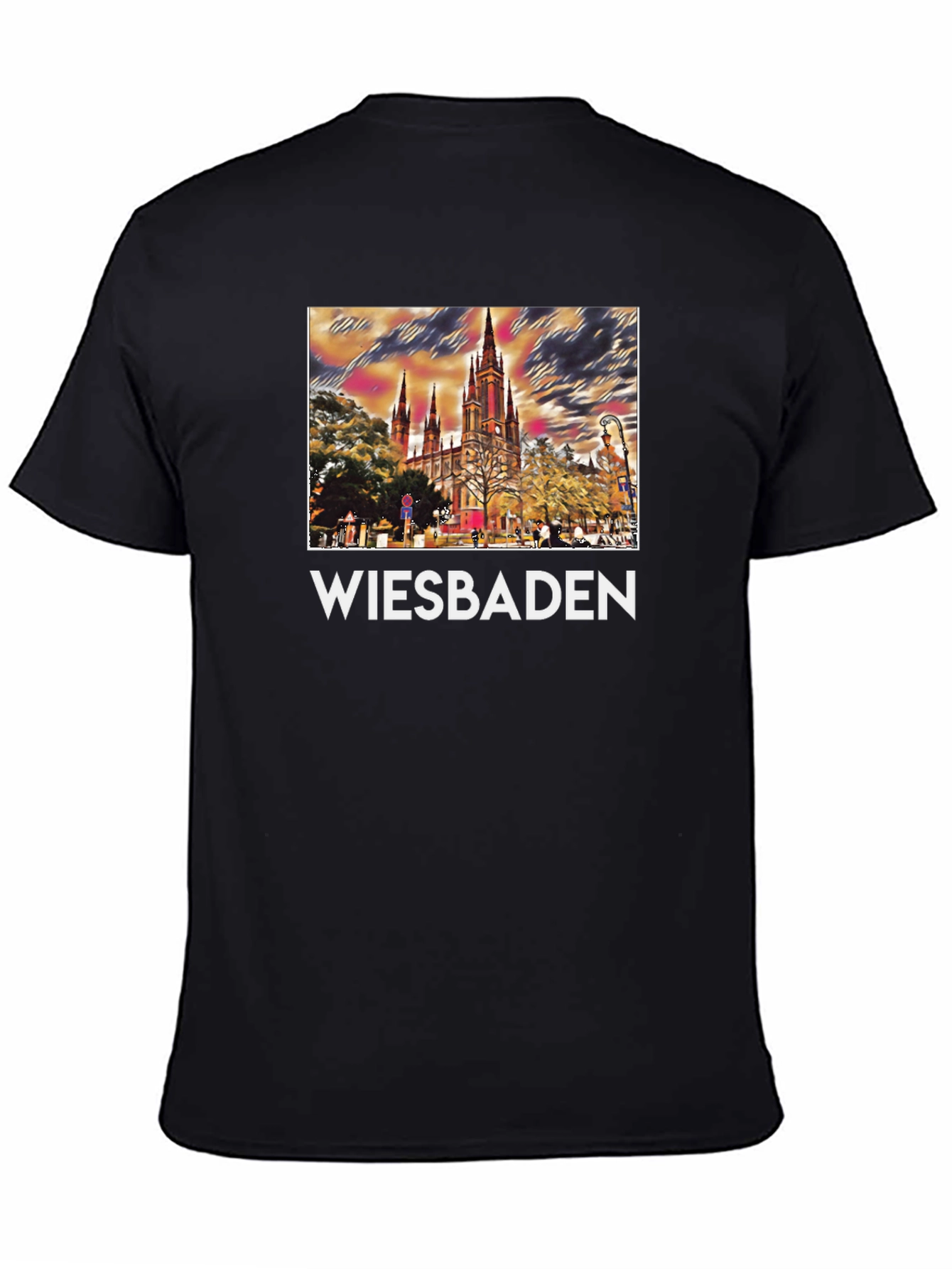 Wiesbaden Germany Cathedral T-Shirt