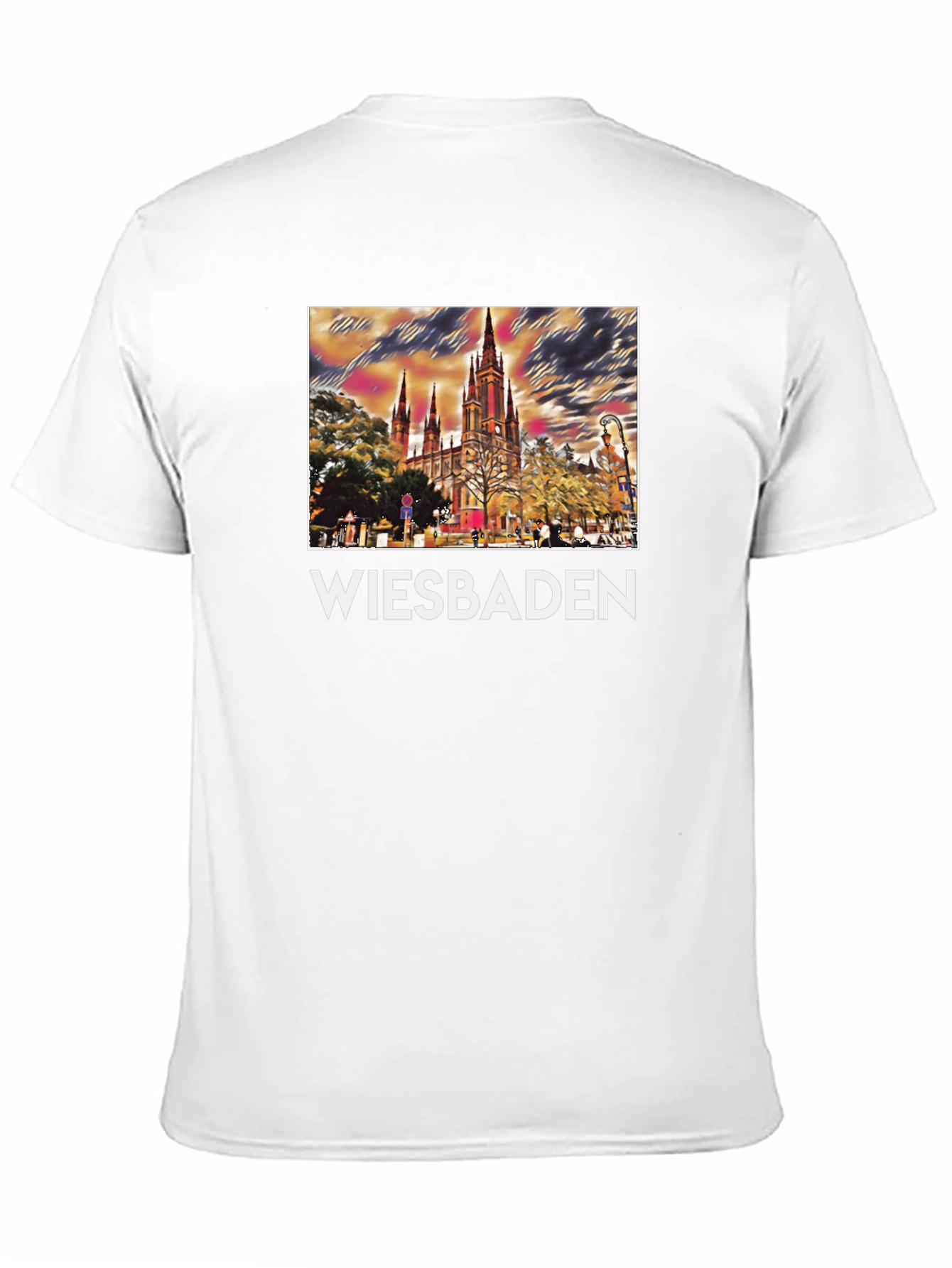 Wiesbaden Germany Cathedral T-Shirt