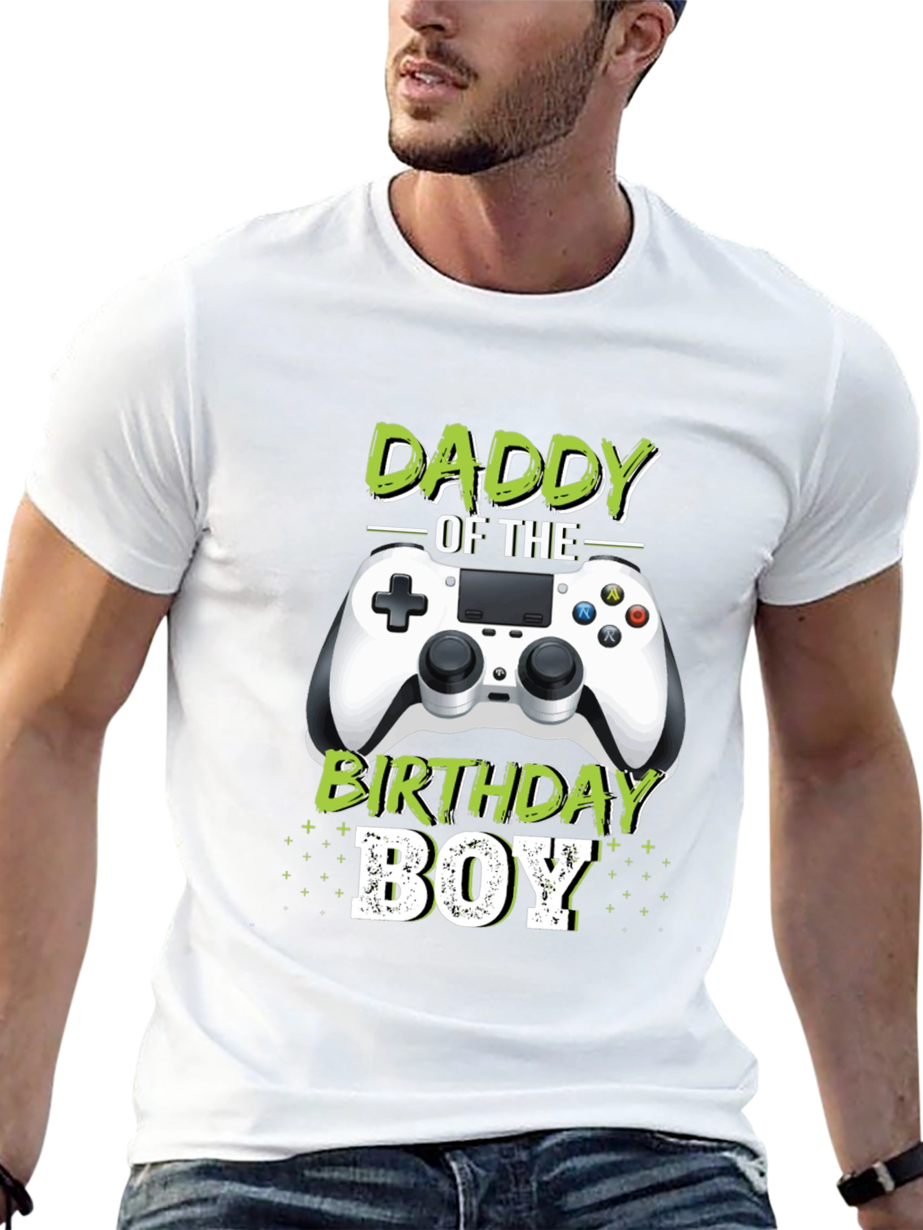 Daddy of the Birthday Boy Gamer T-Shirt