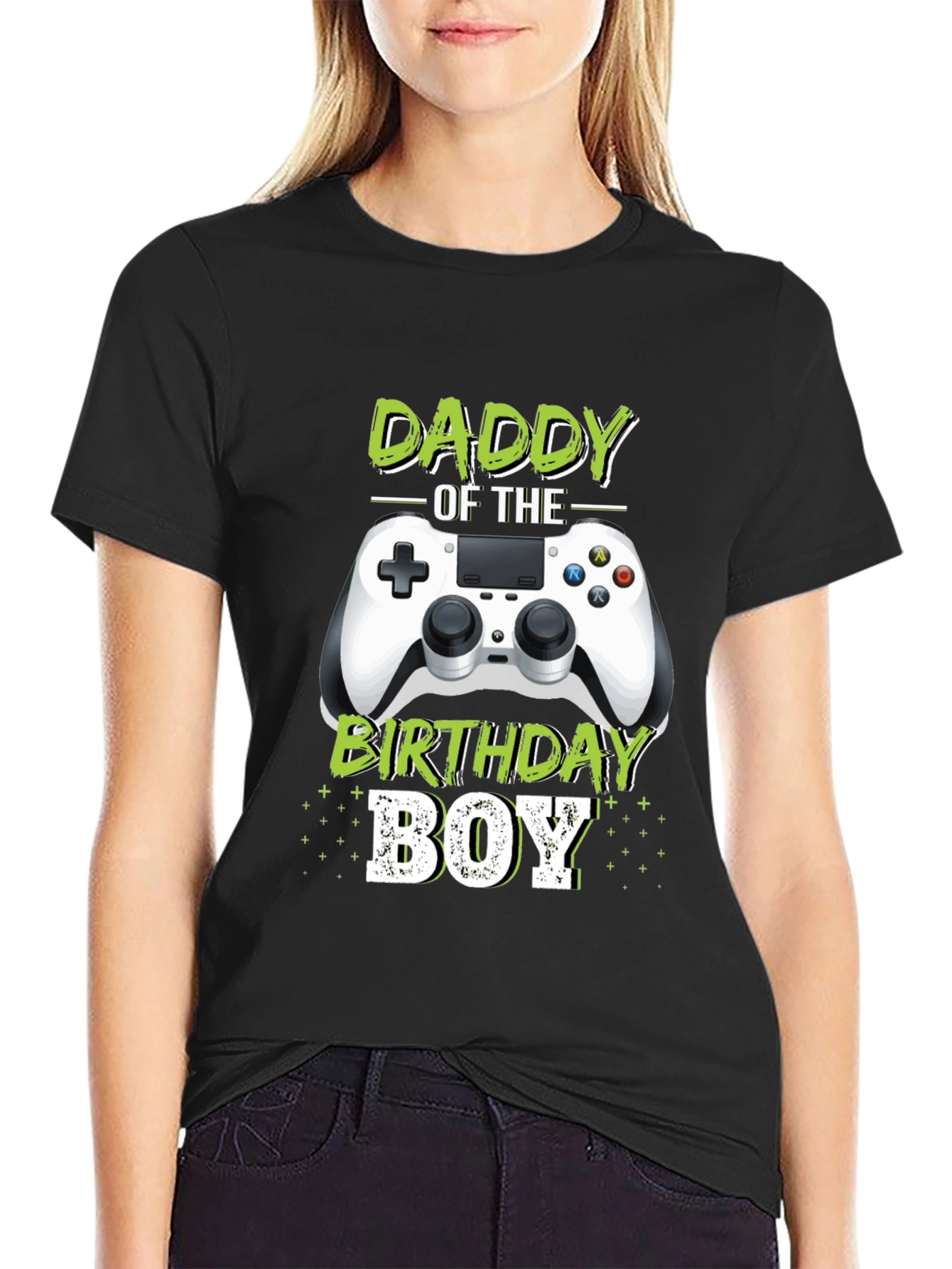 Daddy of the Birthday Boy Gamer T-Shirt