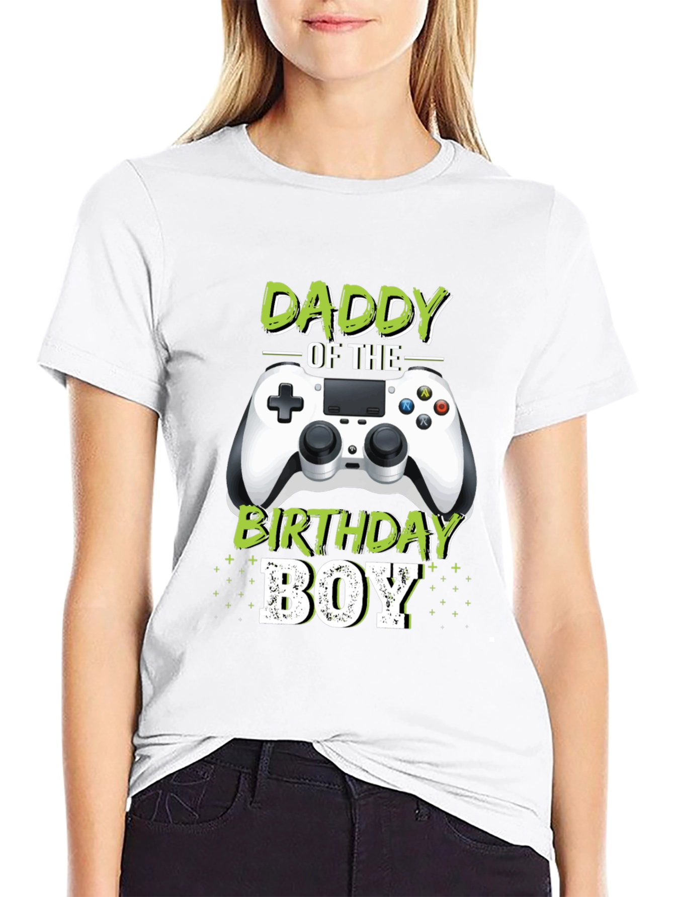 Daddy of the Birthday Boy Gamer T-Shirt