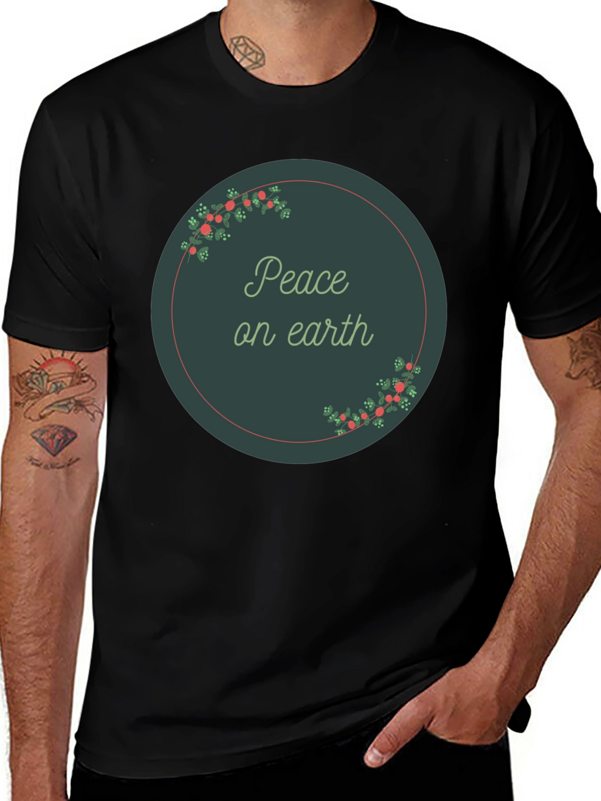 Peace on Earth Holiday T-Shirt