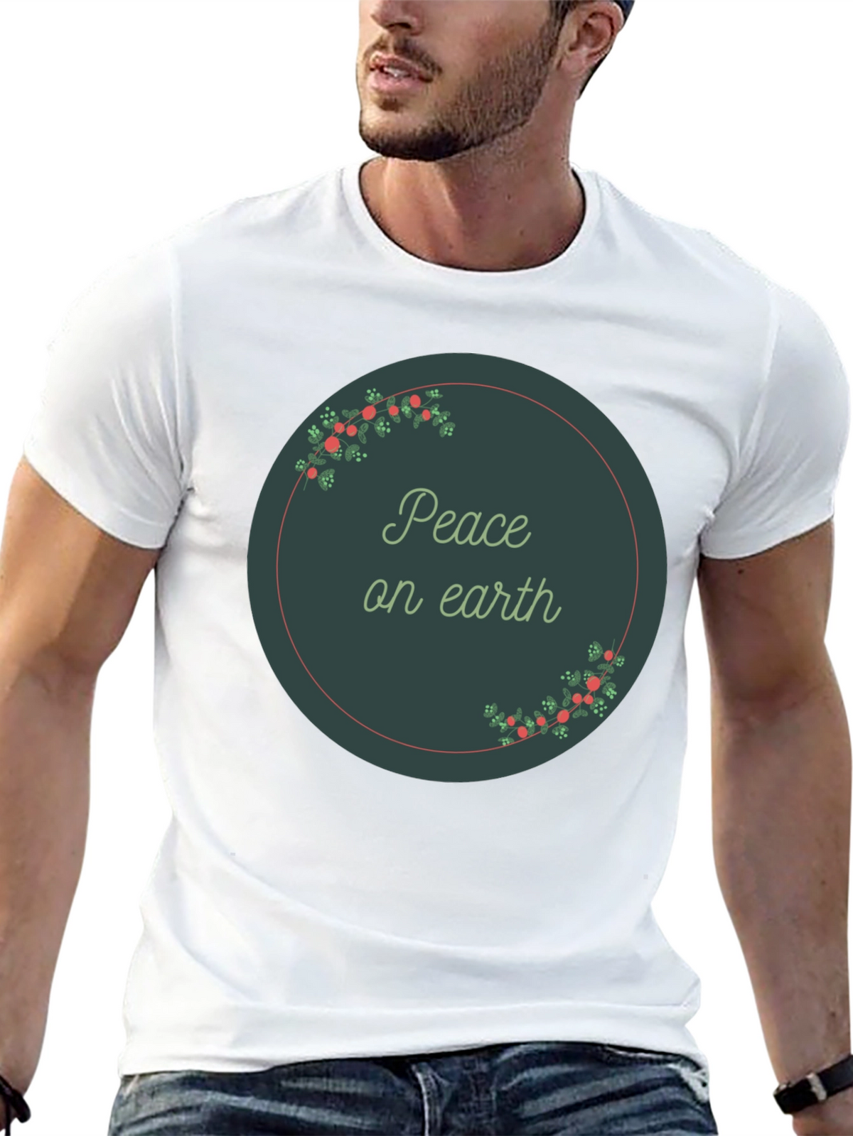 Peace on Earth Holiday T-Shirt