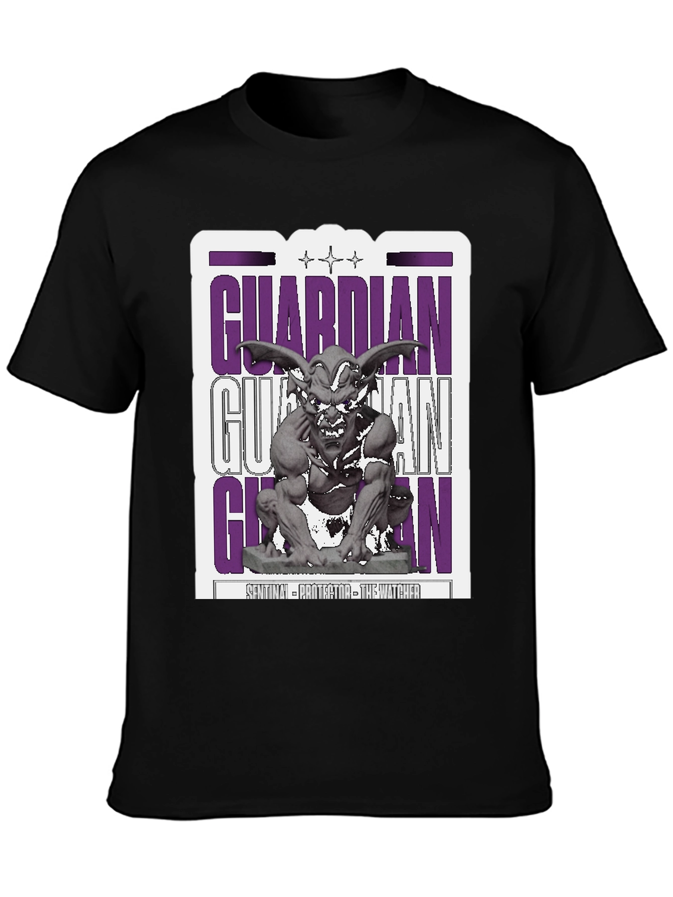 Guardian Gargoyle Graphic T-Shirt