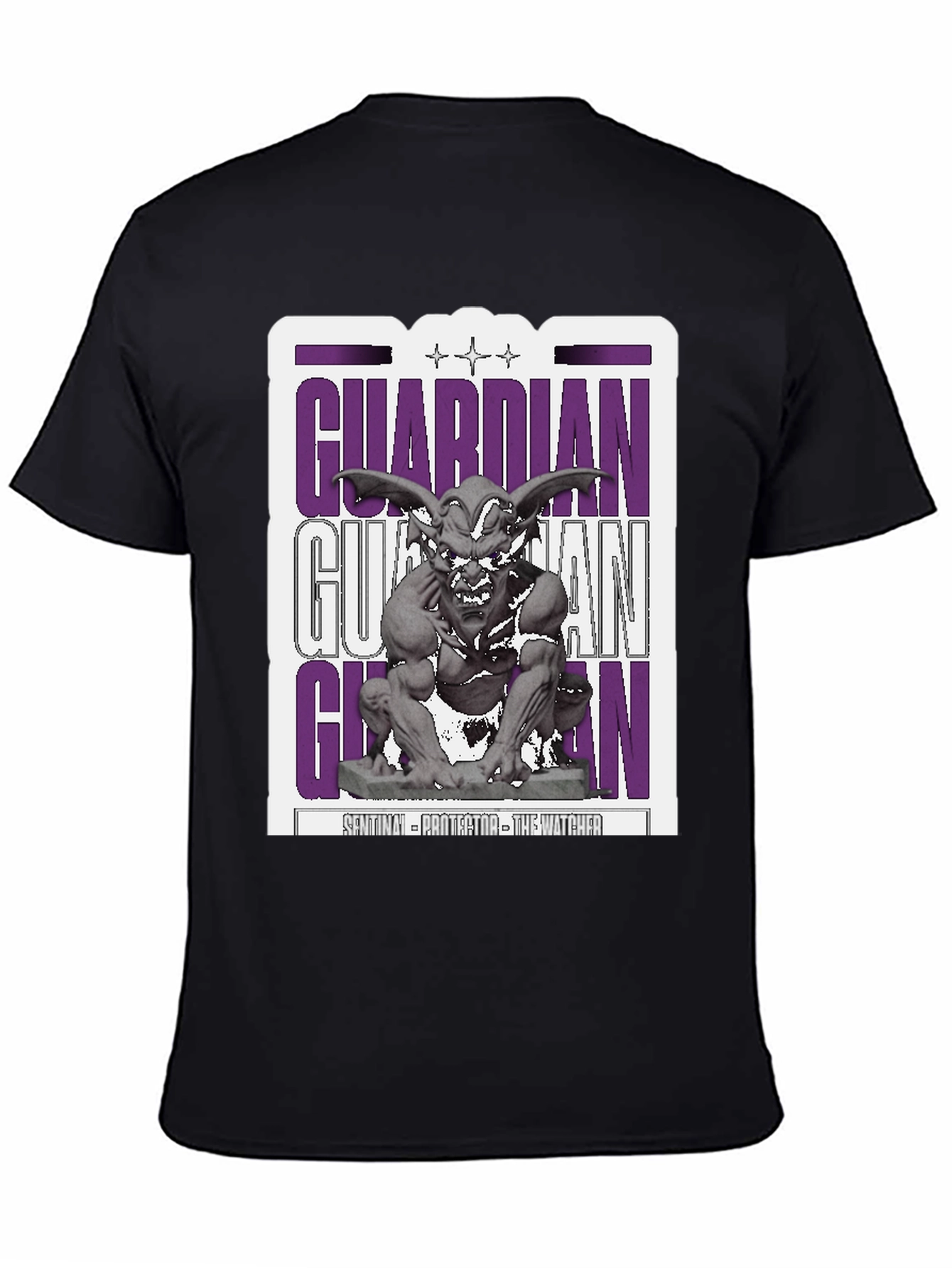 Guardian Gargoyle Graphic T-Shirt