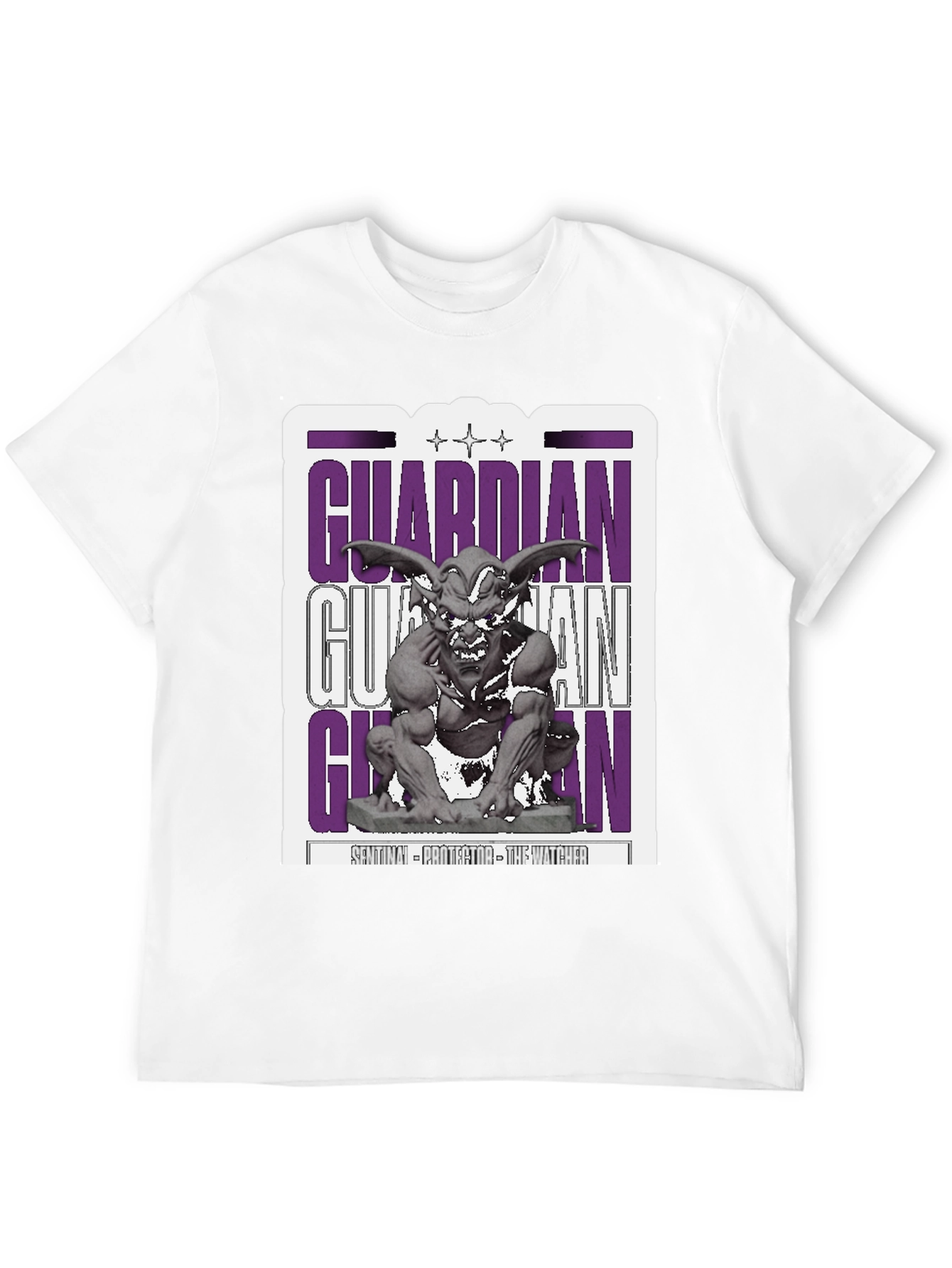 Guardian Gargoyle Graphic T-Shirt