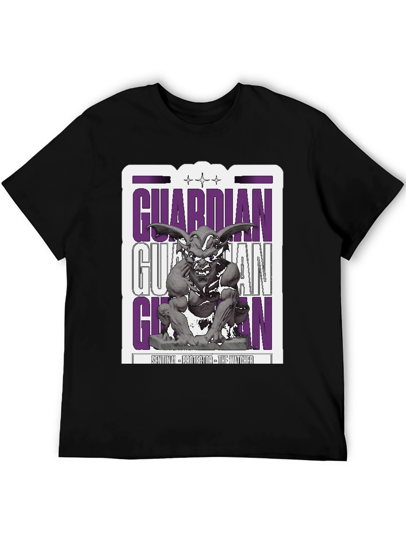 Guardian Gargoyle Graphic T-Shirt