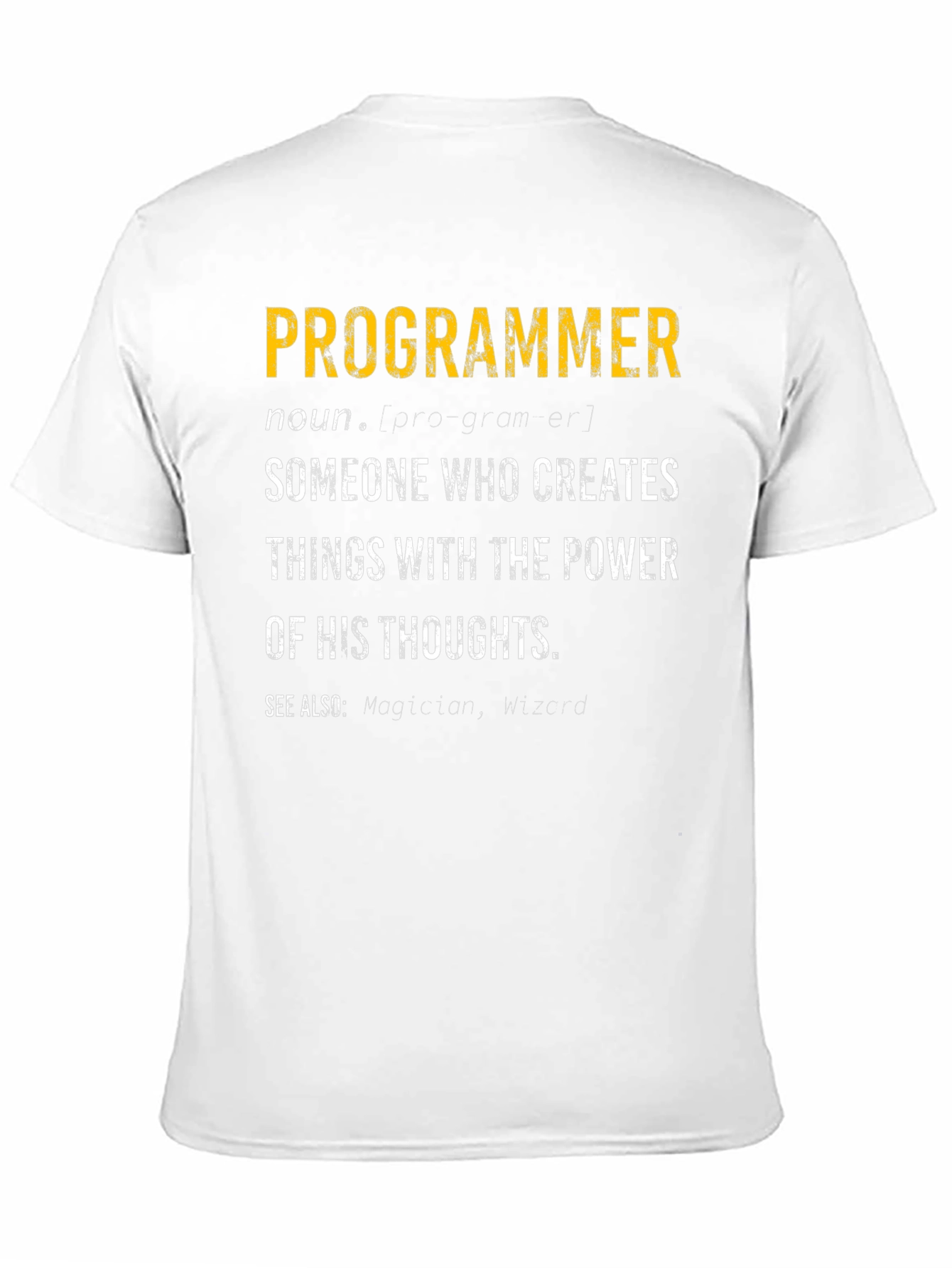 Programmer Definition Graphic Tee - Gift for Coders