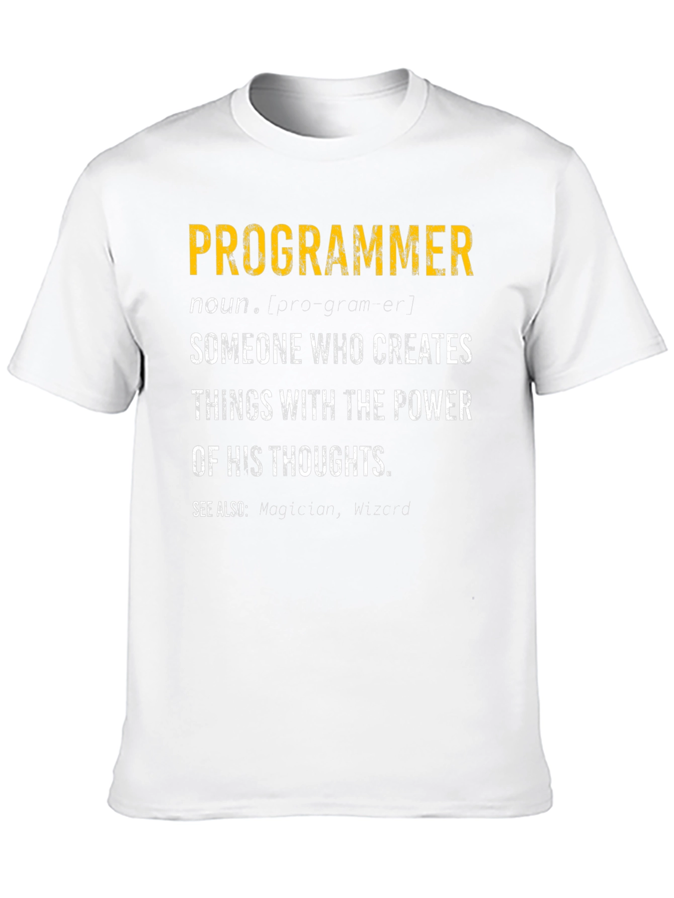 Programmer Definition Graphic Tee - Gift for Coders