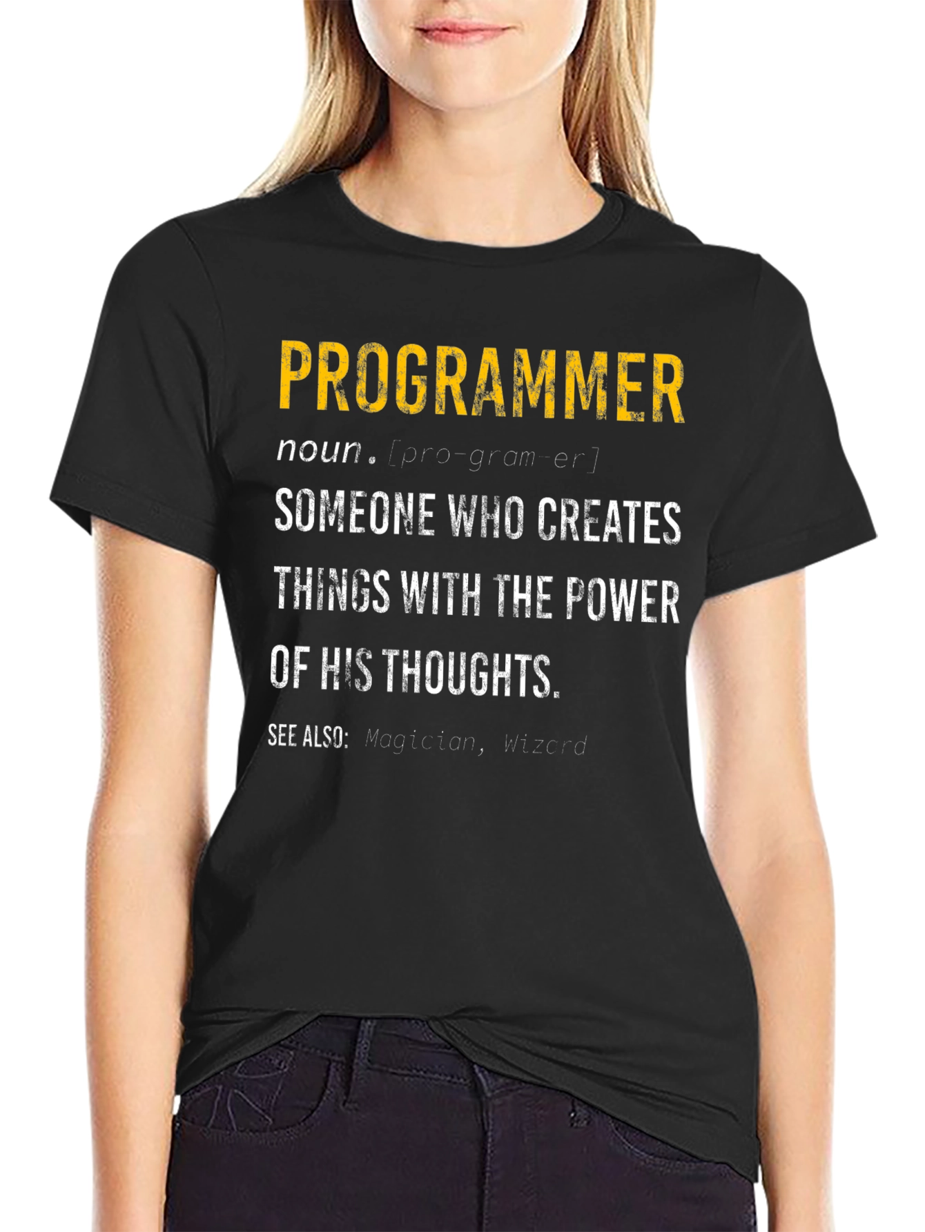 Programmer Definition Graphic Tee - Gift for Coders