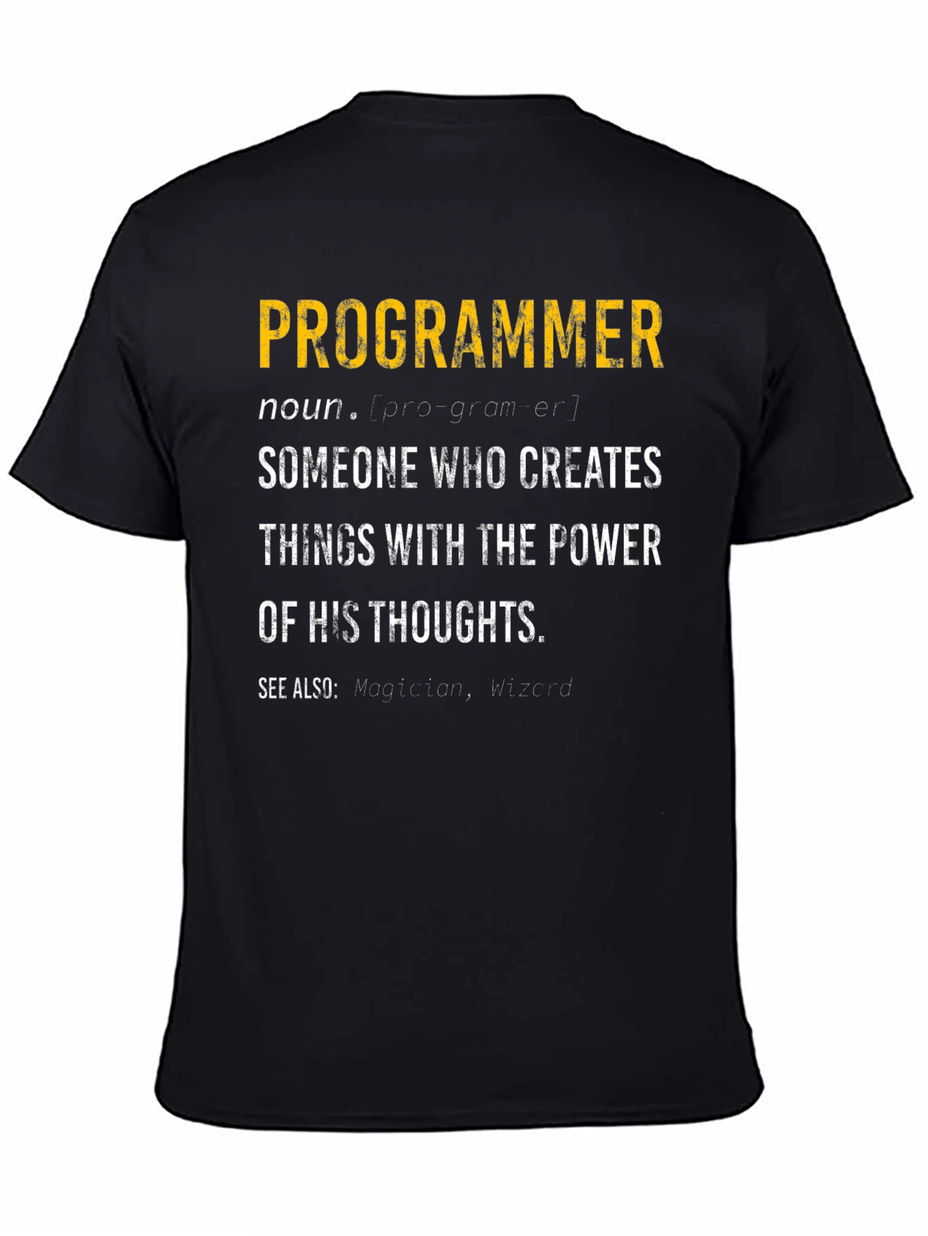 Programmer Definition Graphic Tee - Gift for Coders