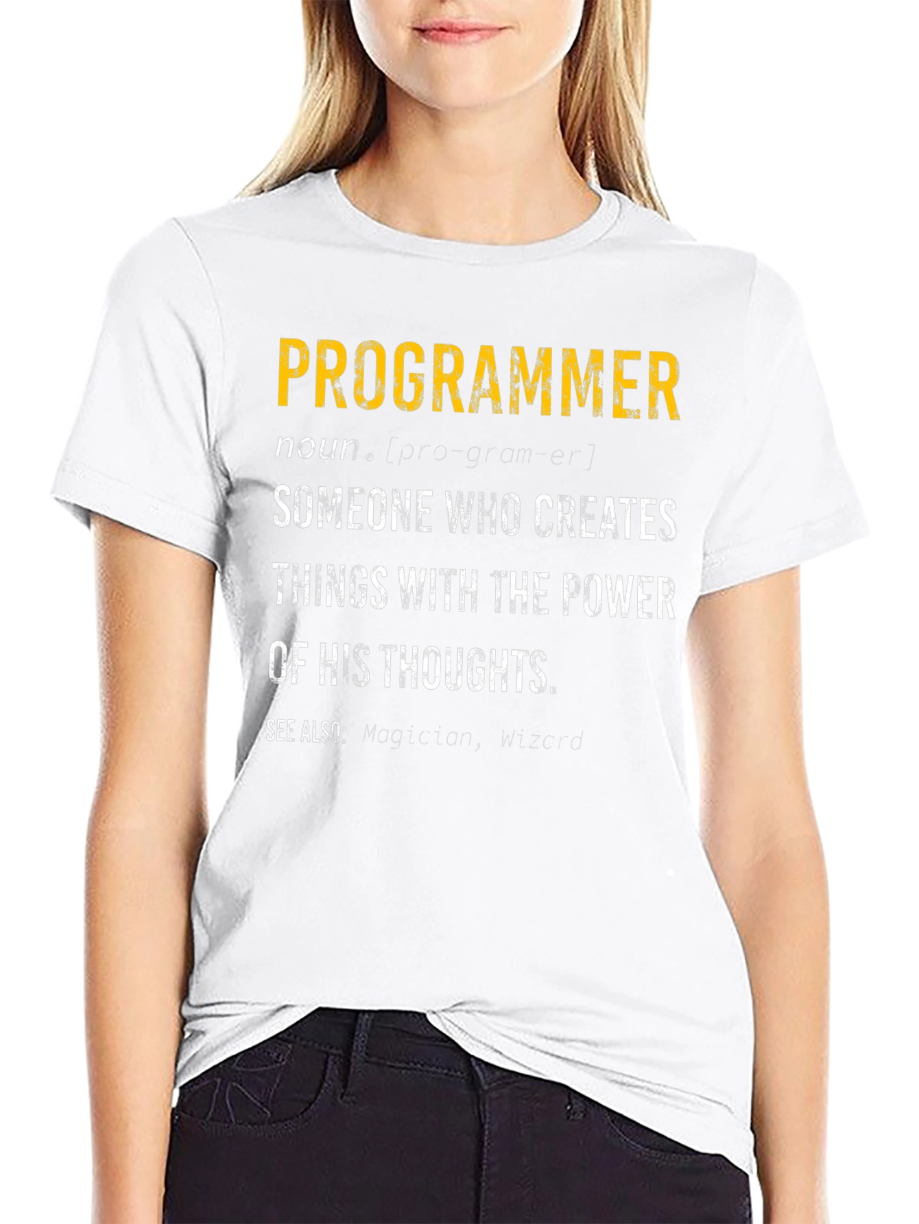 Programmer Definition Graphic Tee - Gift for Coders