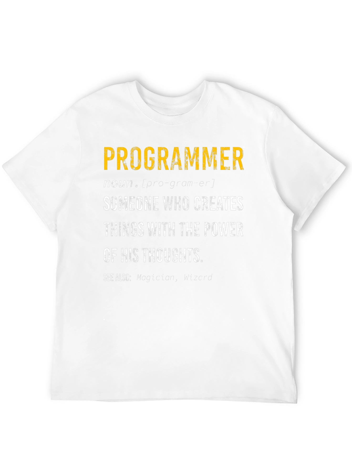 Programmer Definition Graphic Tee - Gift for Coders