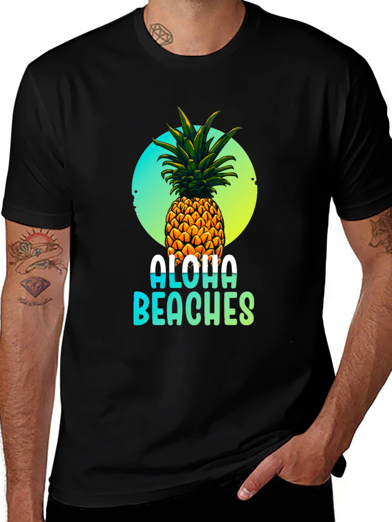 Aloha Beaches Graphic T-Shirt