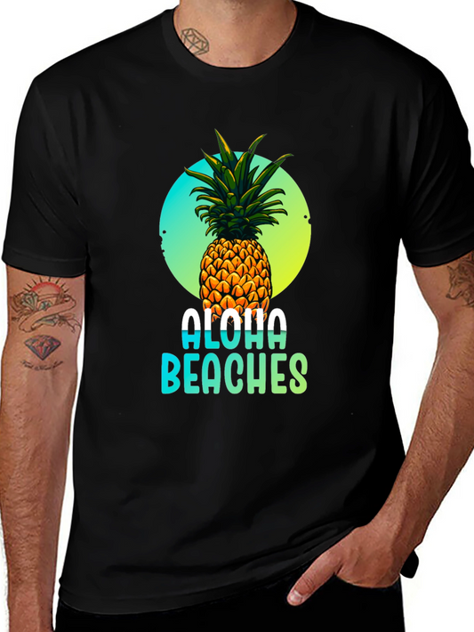 Aloha Beaches Graphic T-Shirt