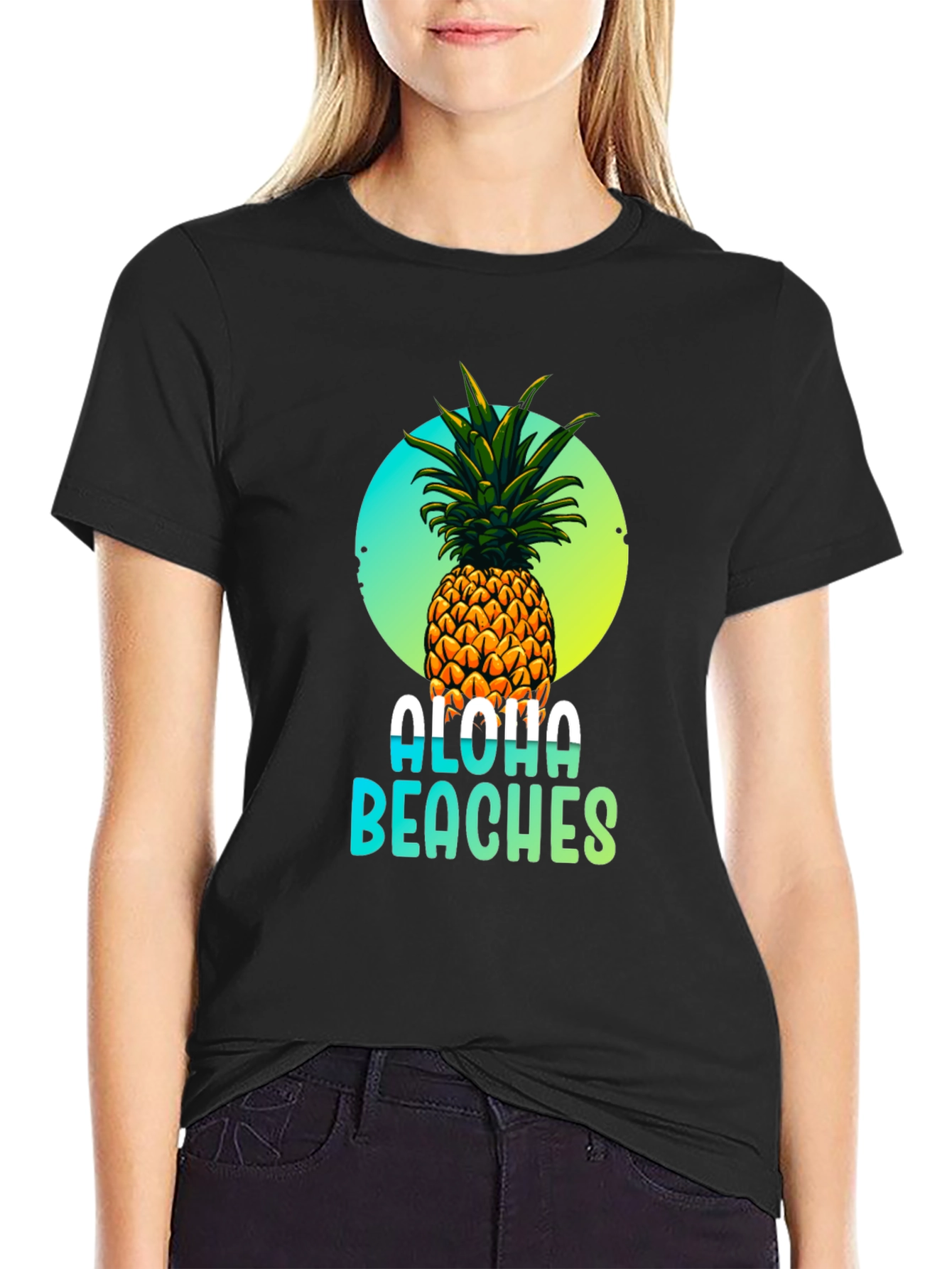 Aloha Beaches Graphic T-Shirt