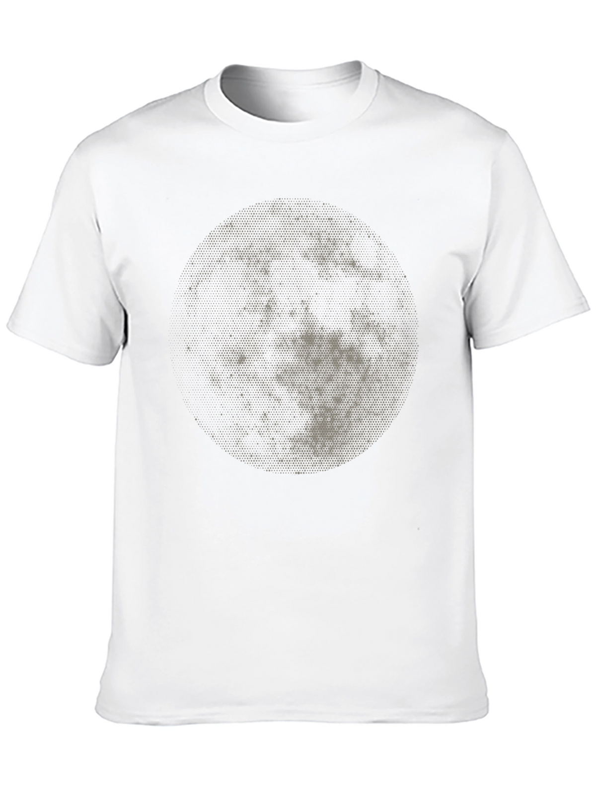 Moon Graphic Black T-Shirt
