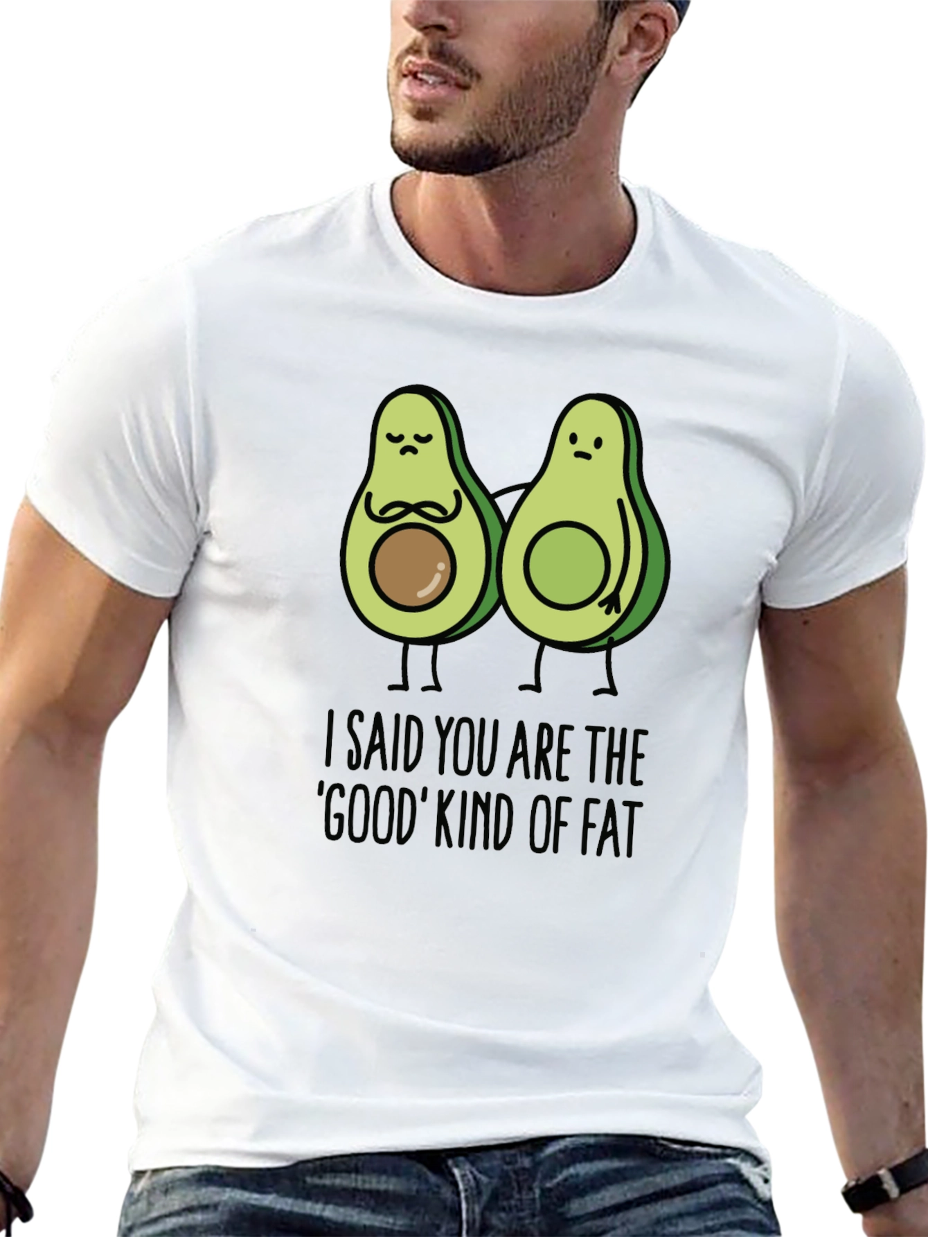 Avocado Good Kind of Fat Graphic Tee