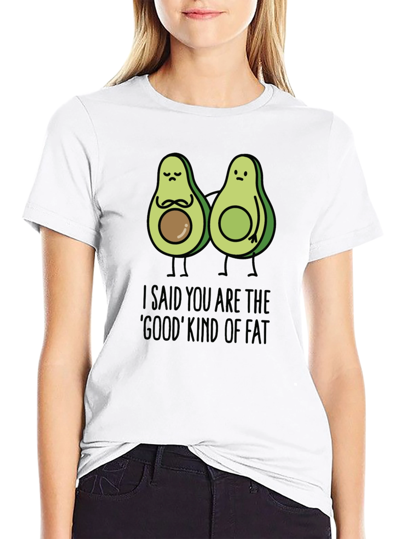 Avocado Good Kind of Fat Graphic Tee