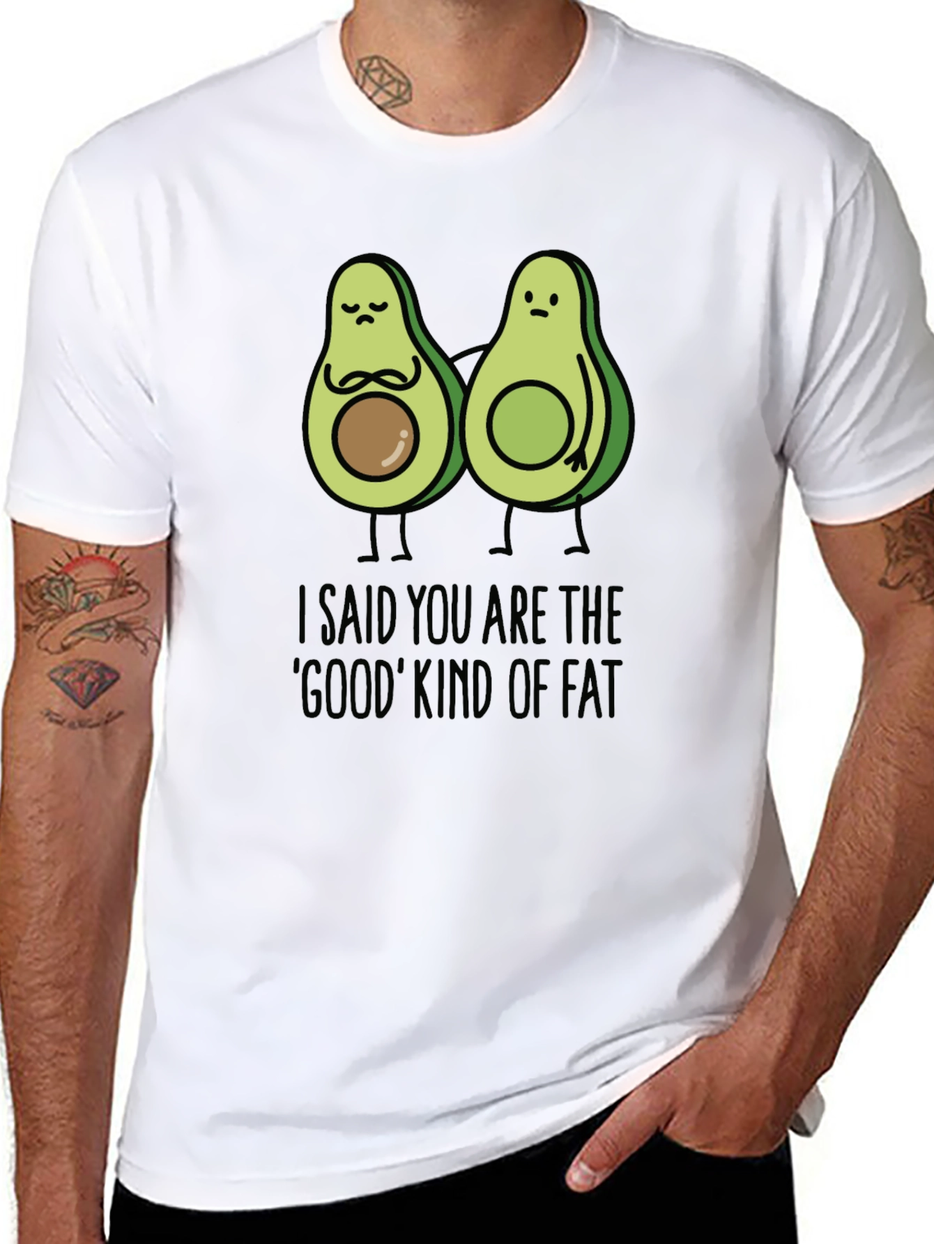 Avocado Good Kind of Fat Graphic Tee