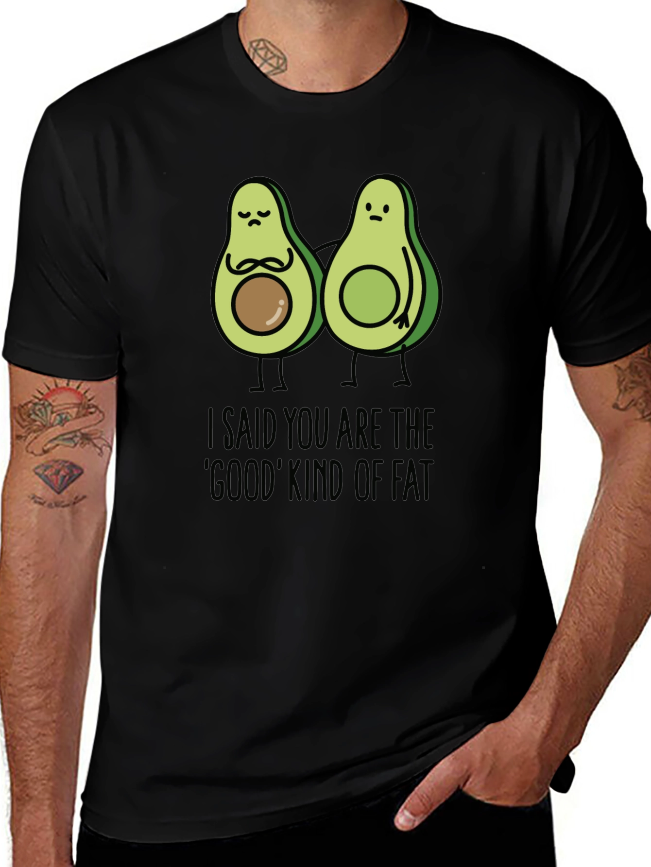 Avocado Good Kind of Fat Graphic Tee
