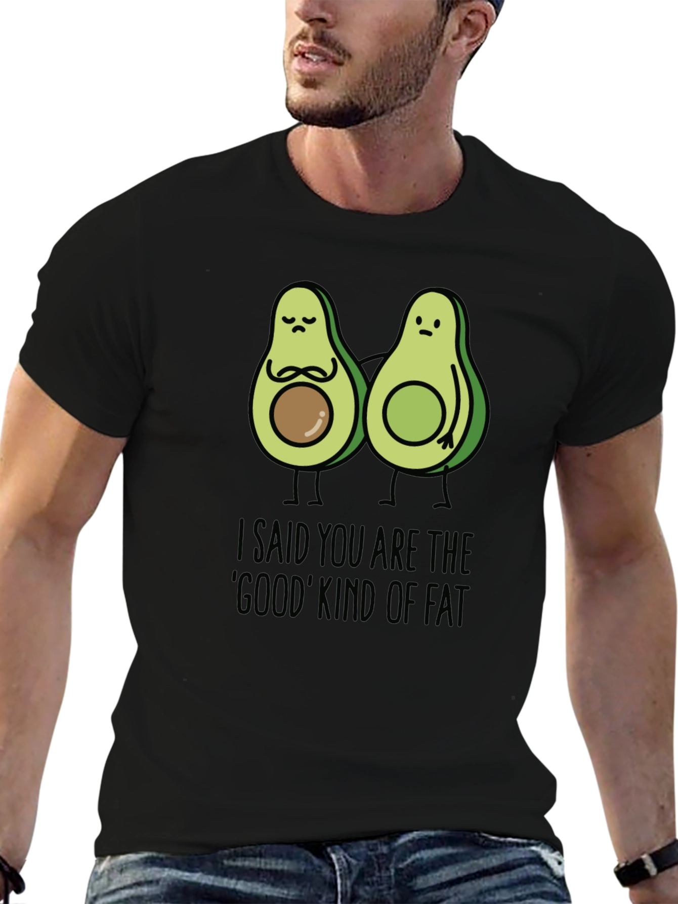 Avocado Good Kind of Fat Graphic Tee