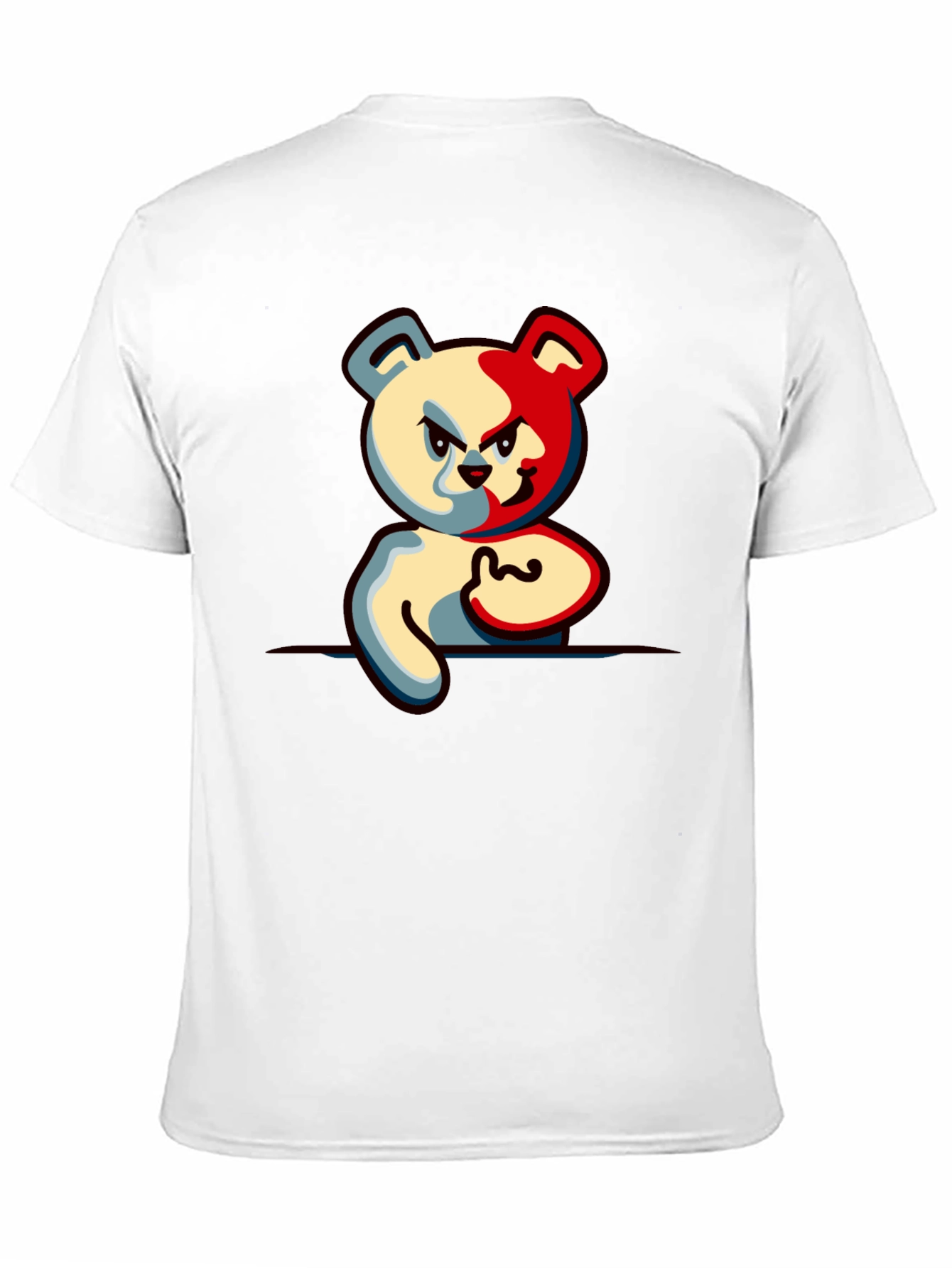 Two-Faced Bear Graphic T-Shirt