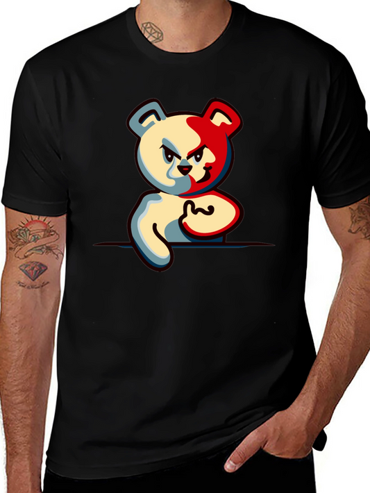 Two-Faced Bear Graphic T-Shirt