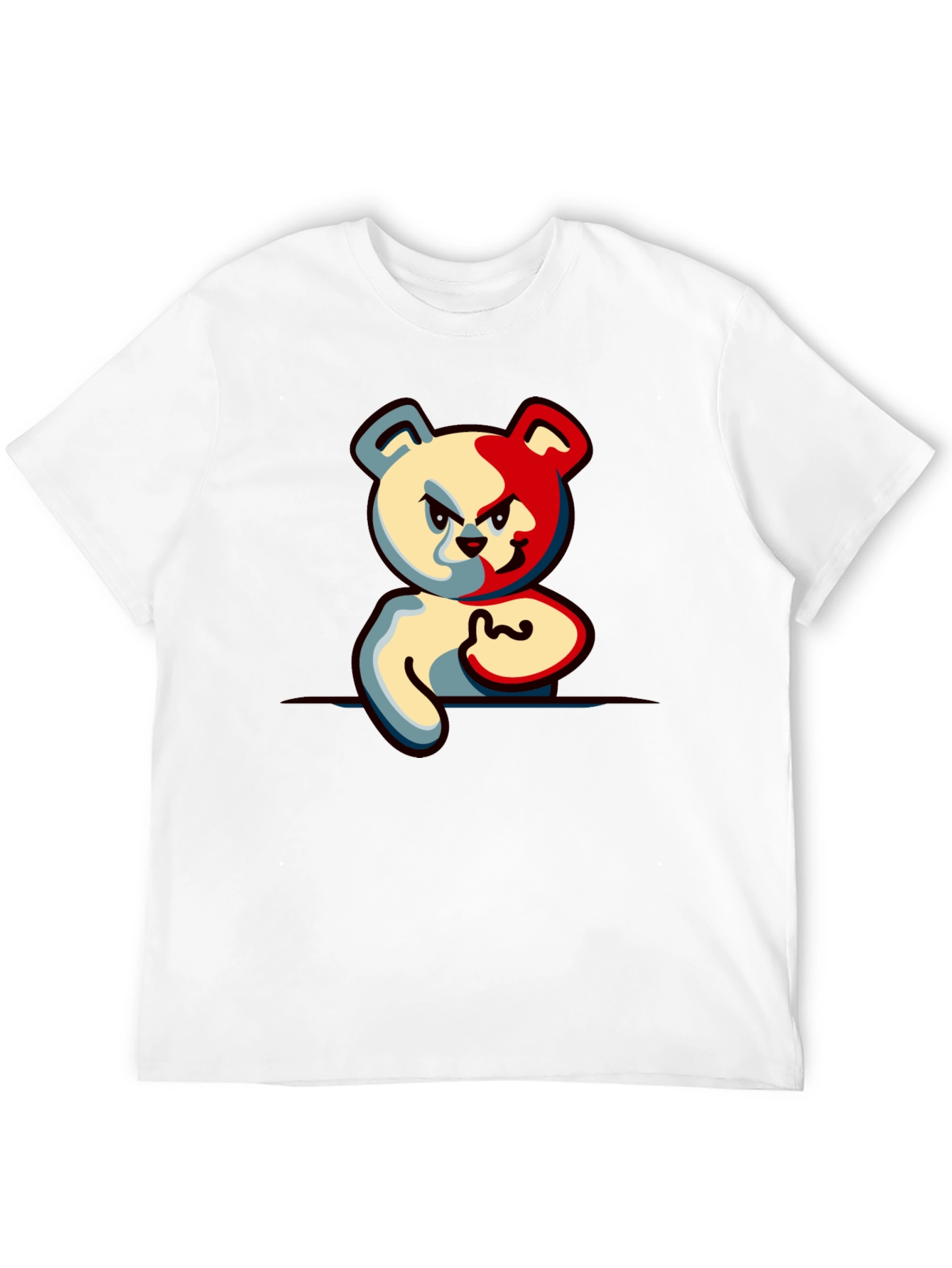 Two-Faced Bear Graphic T-Shirt