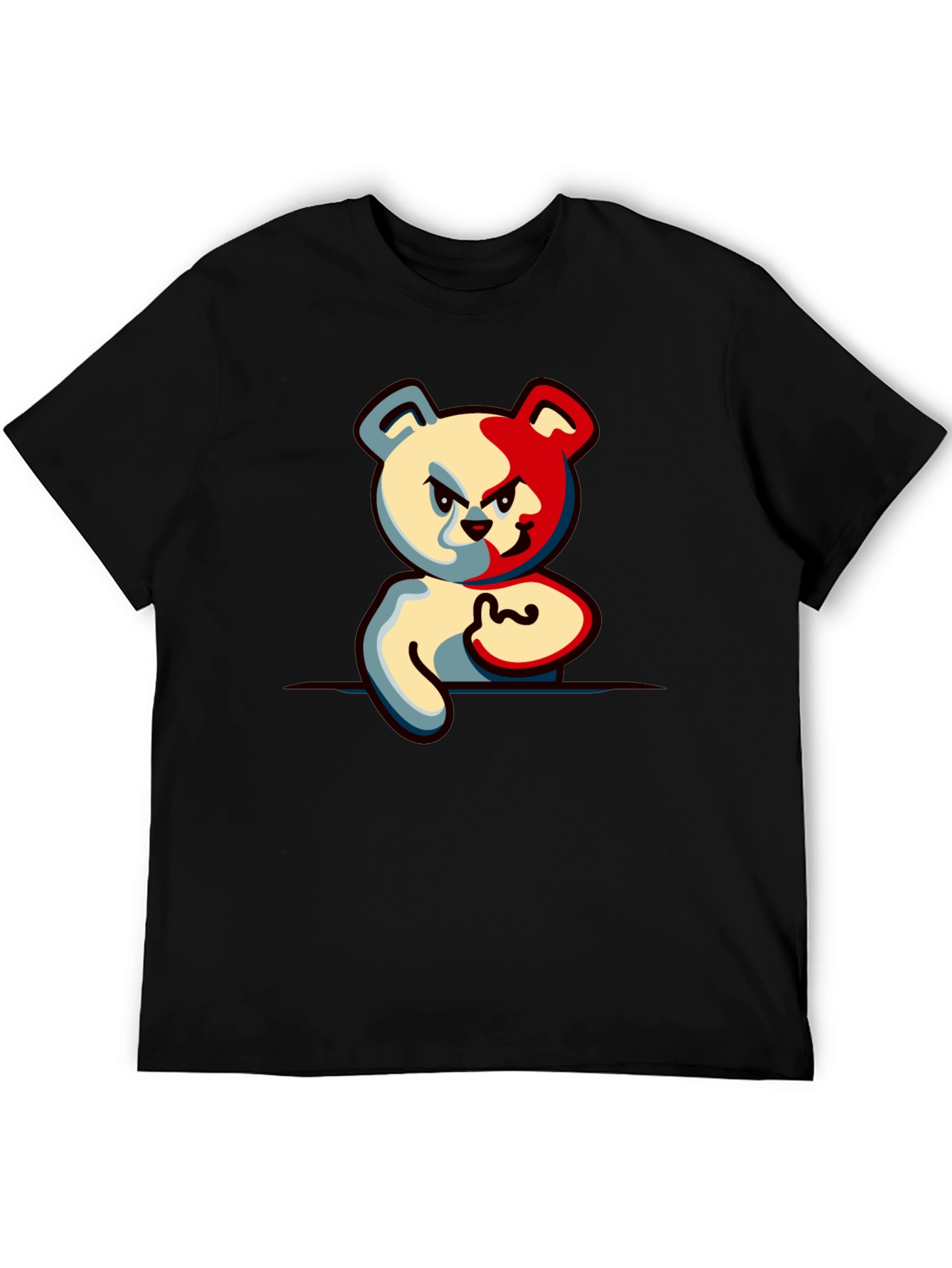 Two-Faced Bear Graphic T-Shirt