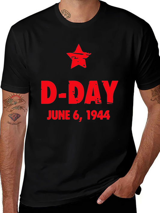 D-Day June 6 1944 Graphic T-Shirt