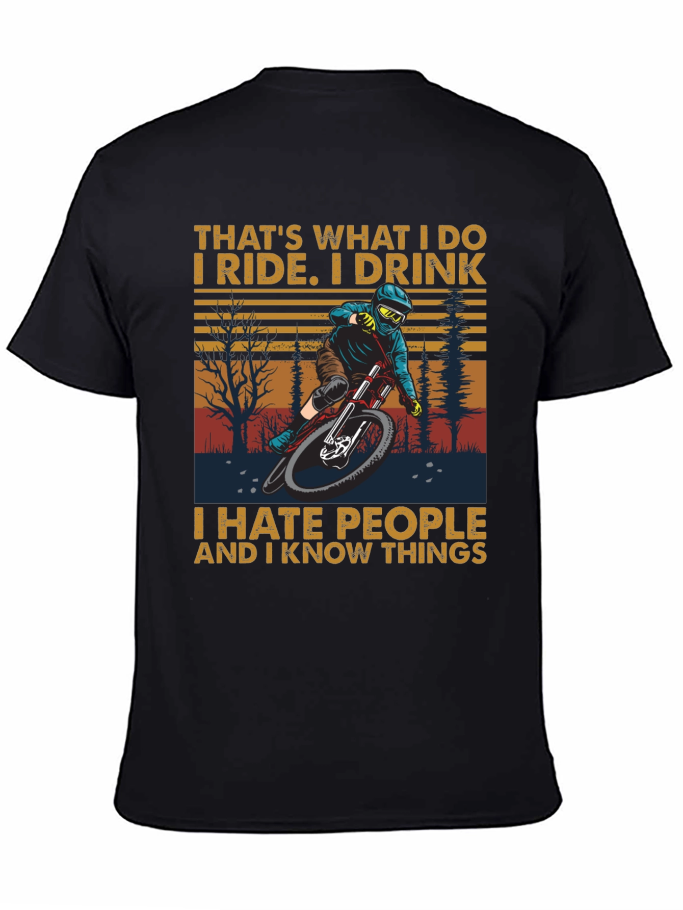 Ride Drink Know Things T-Shirt