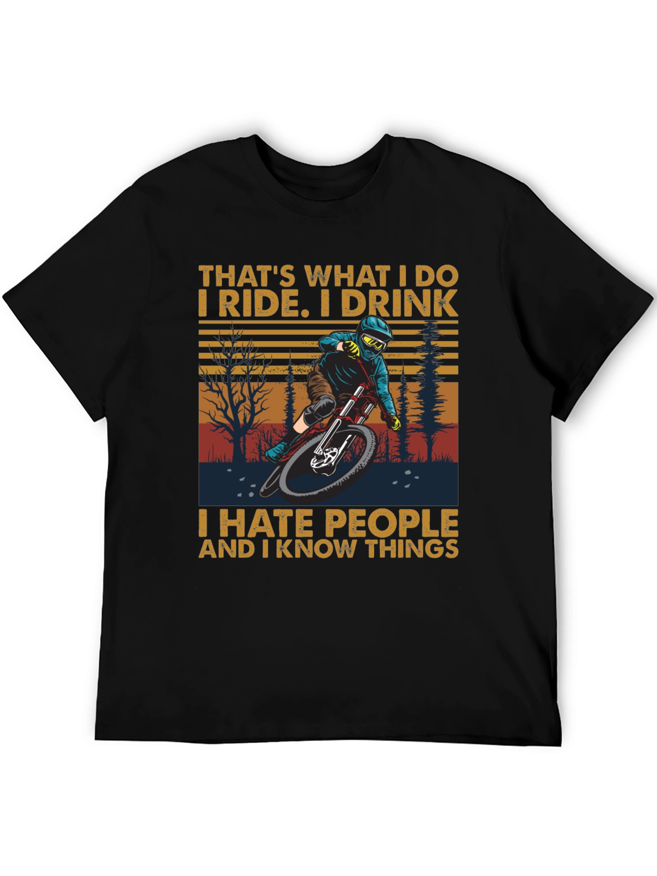 Ride Drink Know Things T-Shirt