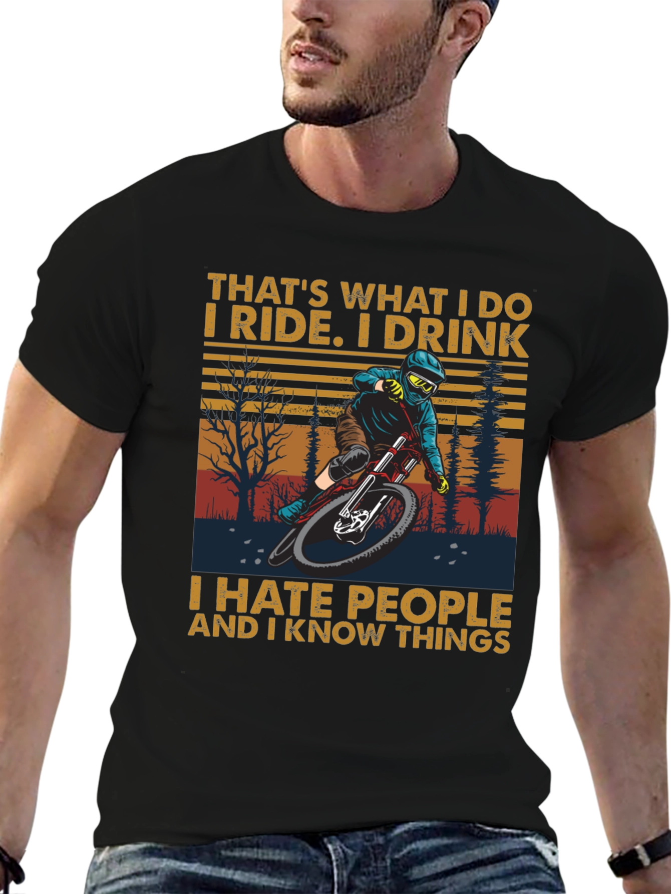 Ride Drink Know Things T-Shirt