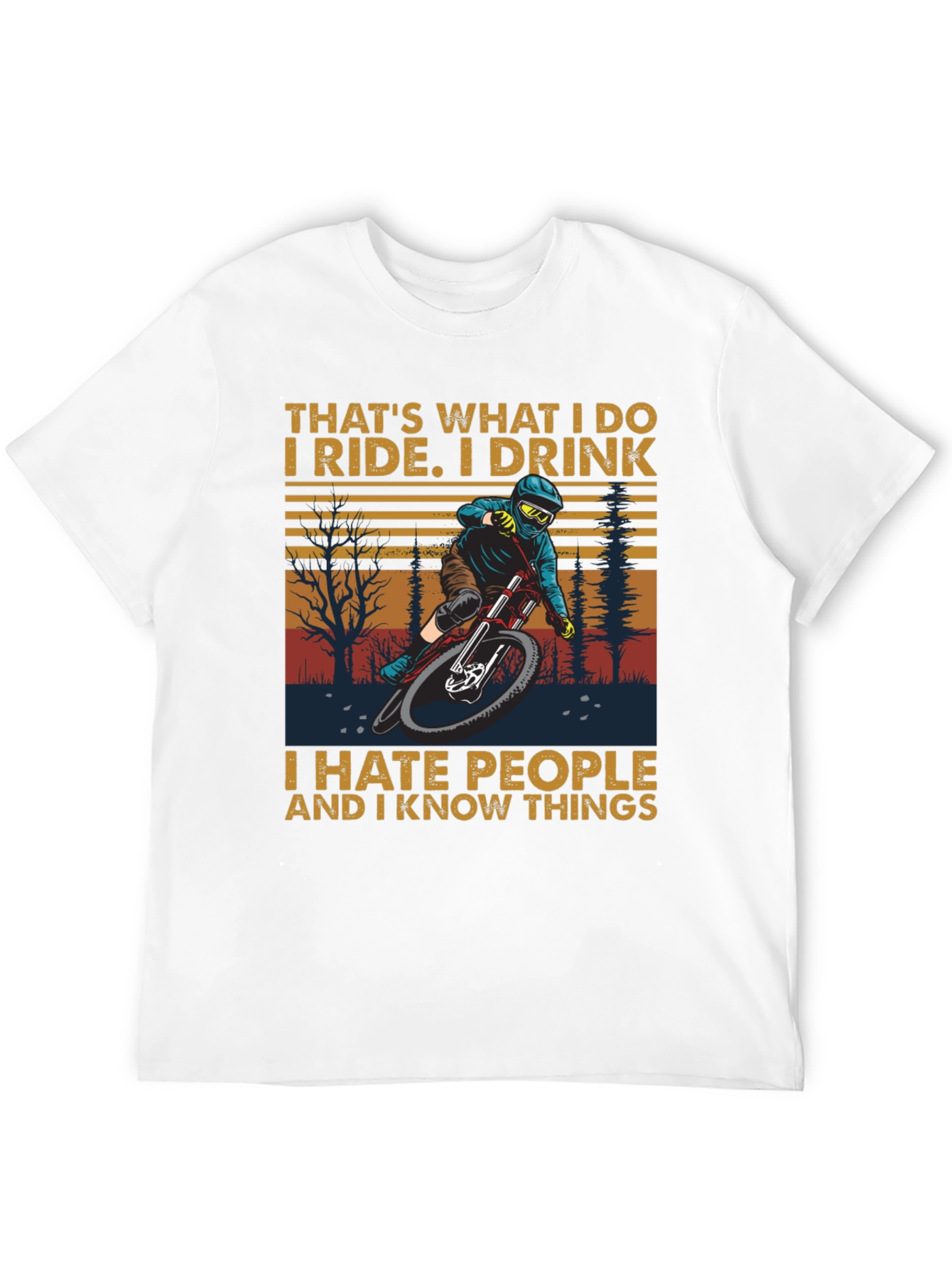 Ride Drink Know Things T-Shirt