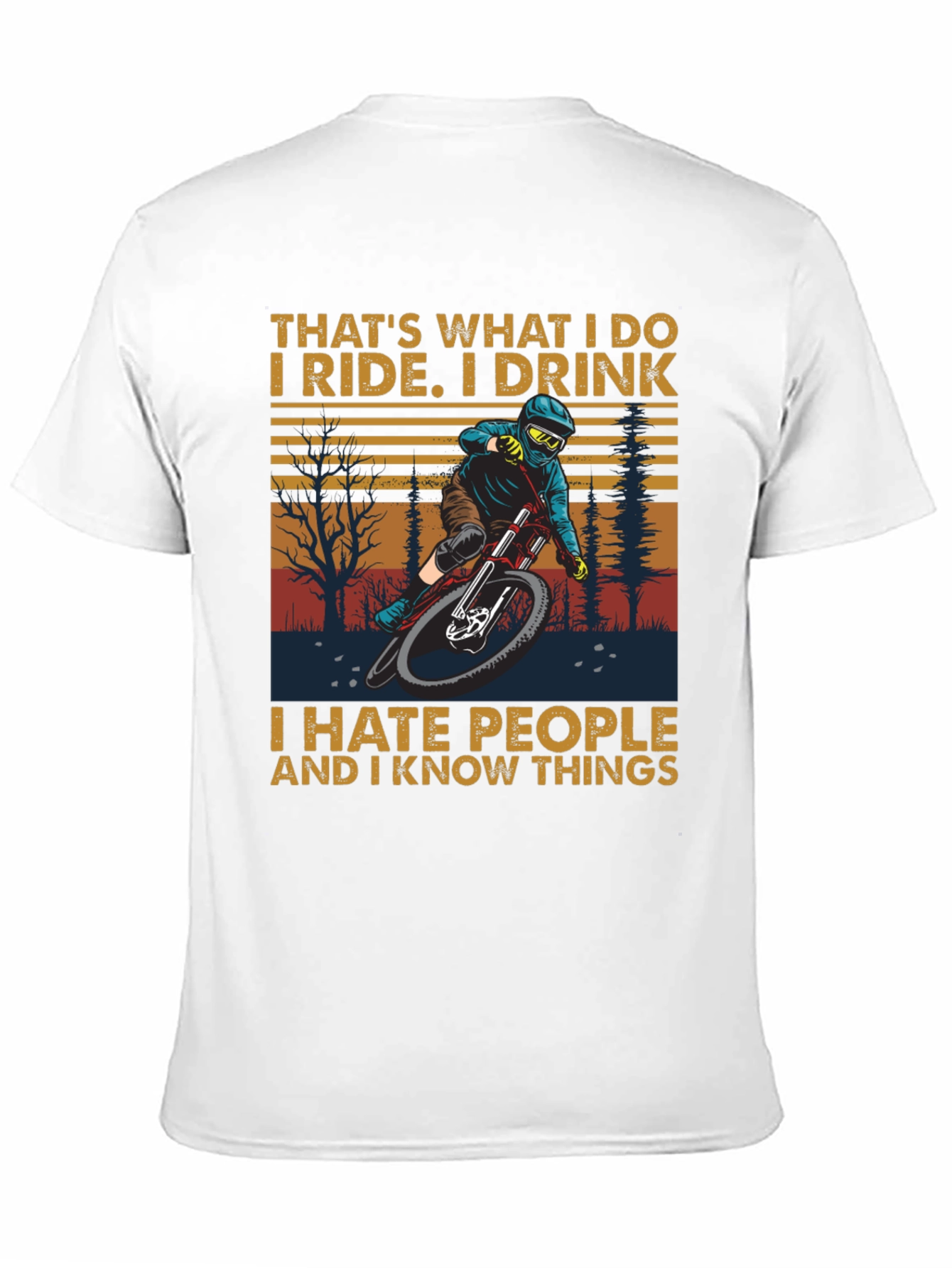 Ride Drink Know Things T-Shirt