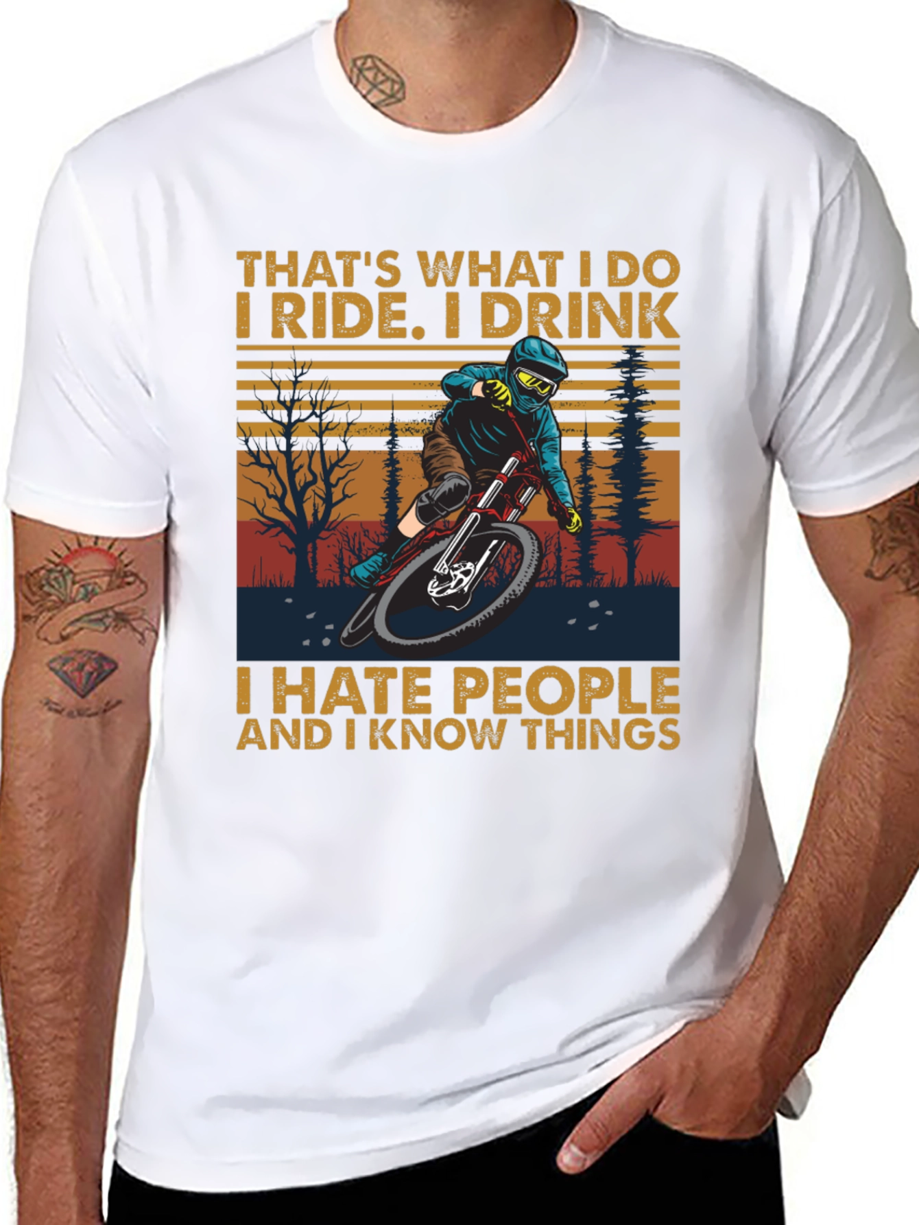 Ride Drink Know Things T-Shirt