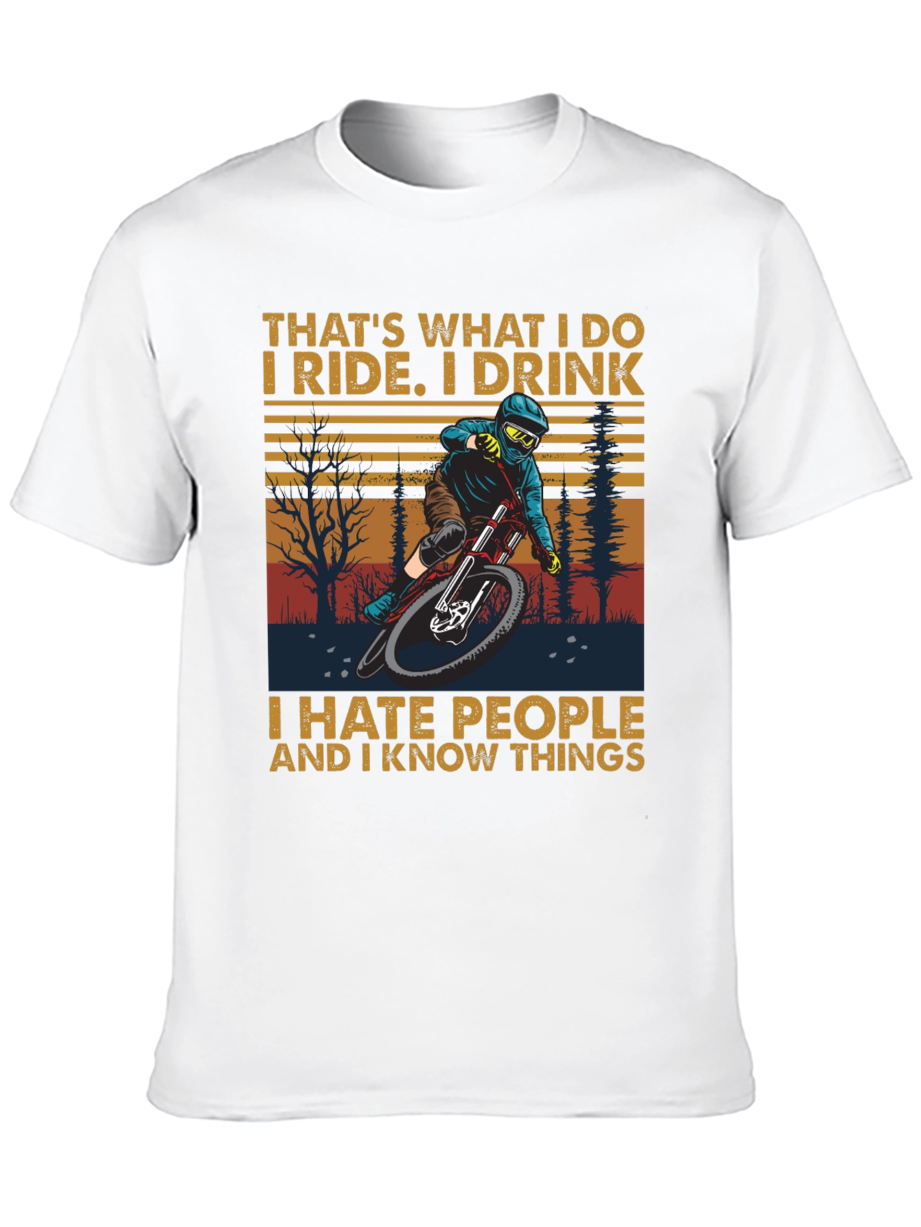Ride Drink Know Things T-Shirt