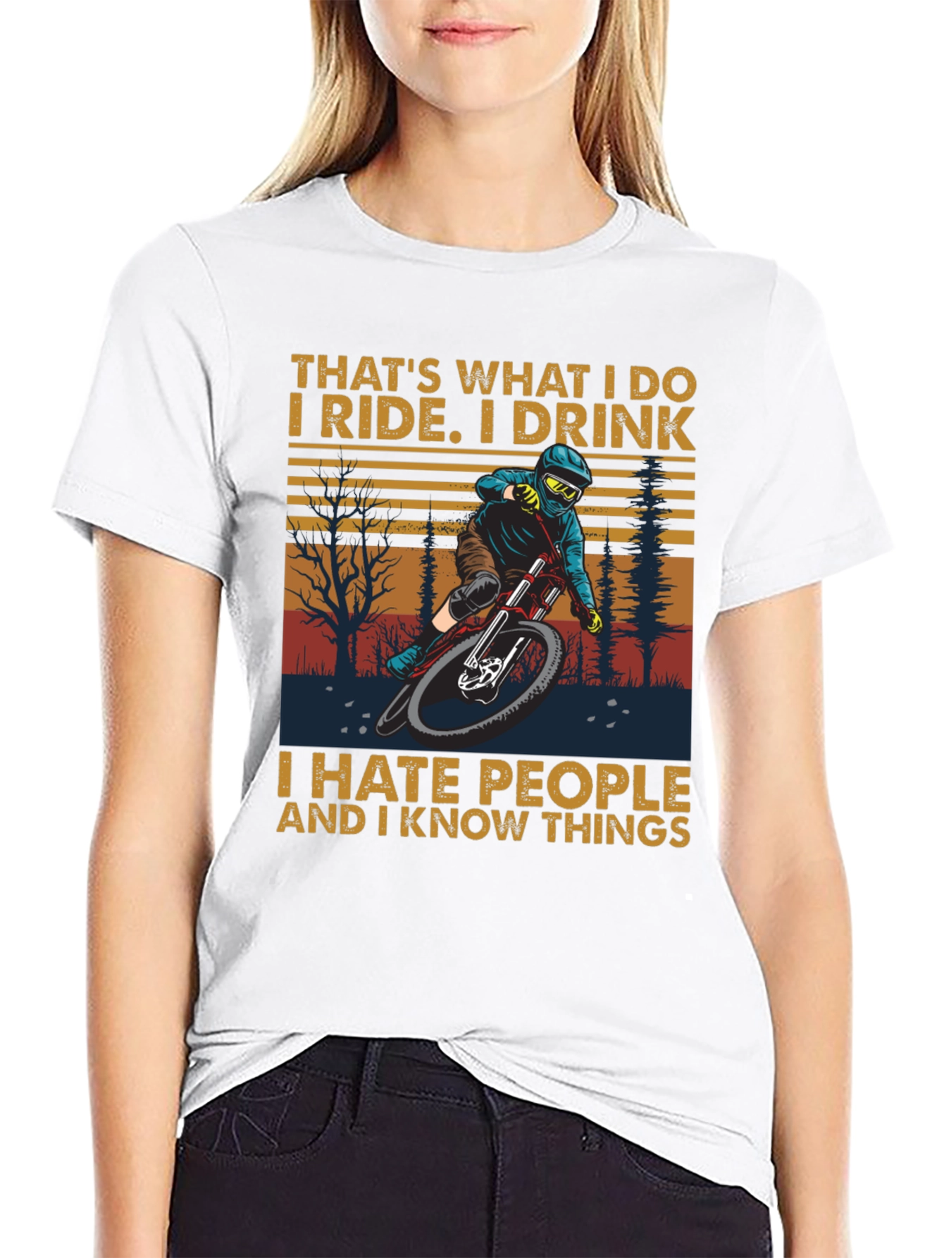 Ride Drink Know Things T-Shirt