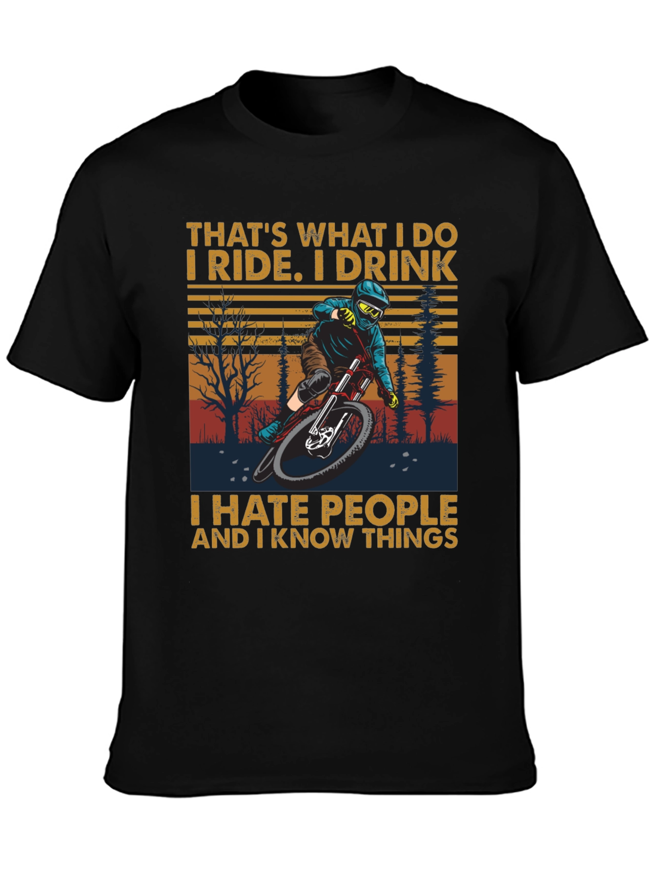 Ride Drink Know Things T-Shirt
