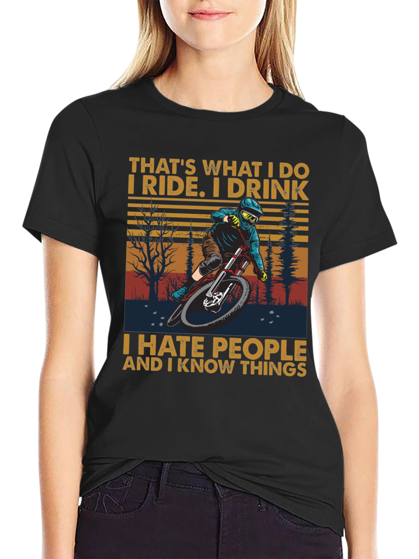 Ride Drink Know Things T-Shirt