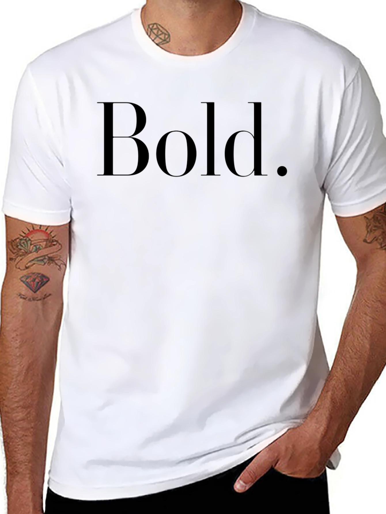 Bold Statement Black T-Shirt