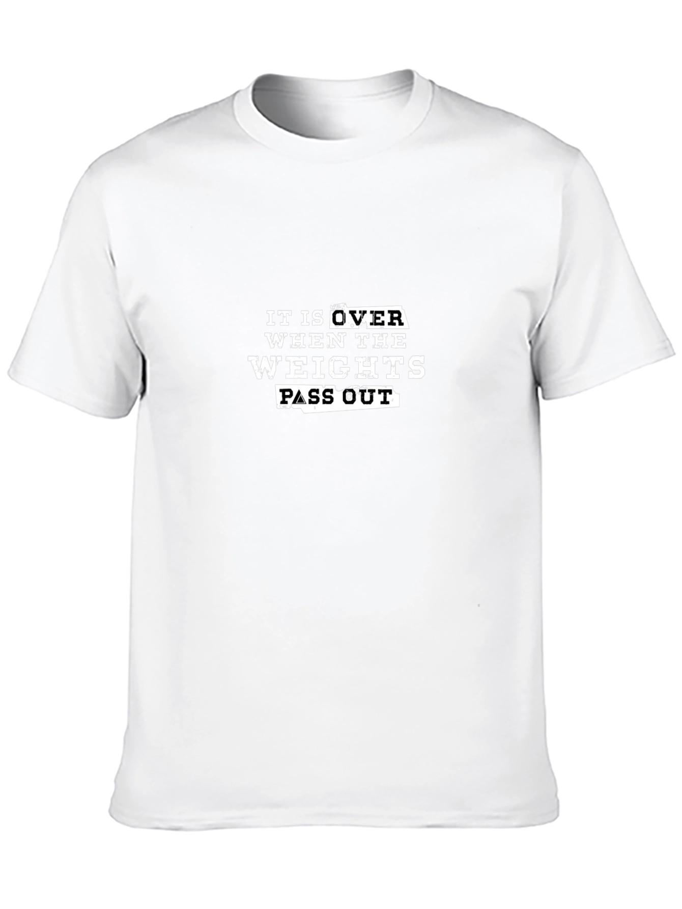 Weightlifting Slogan Graphic Tee