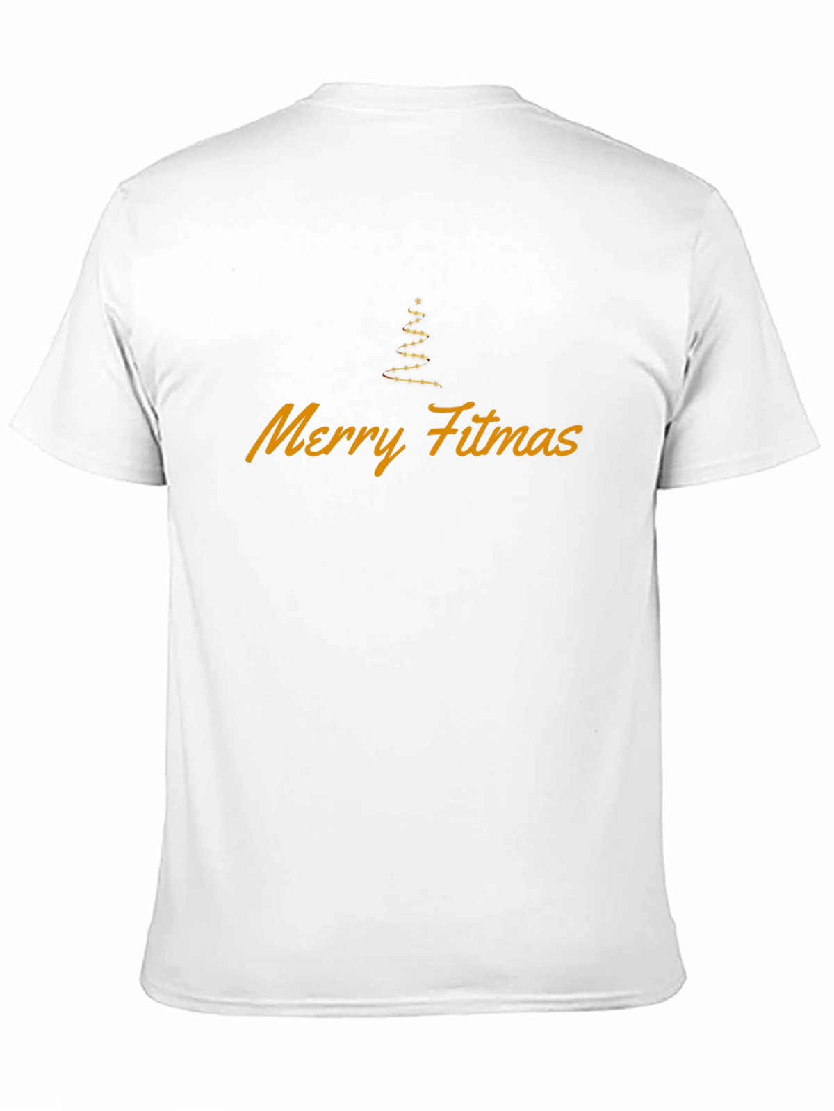 Merry Fitmas Black T-Shirt