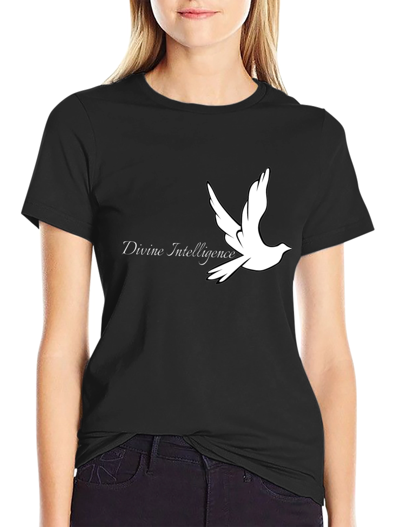 Divine Intelligence Graphic Tee - Black