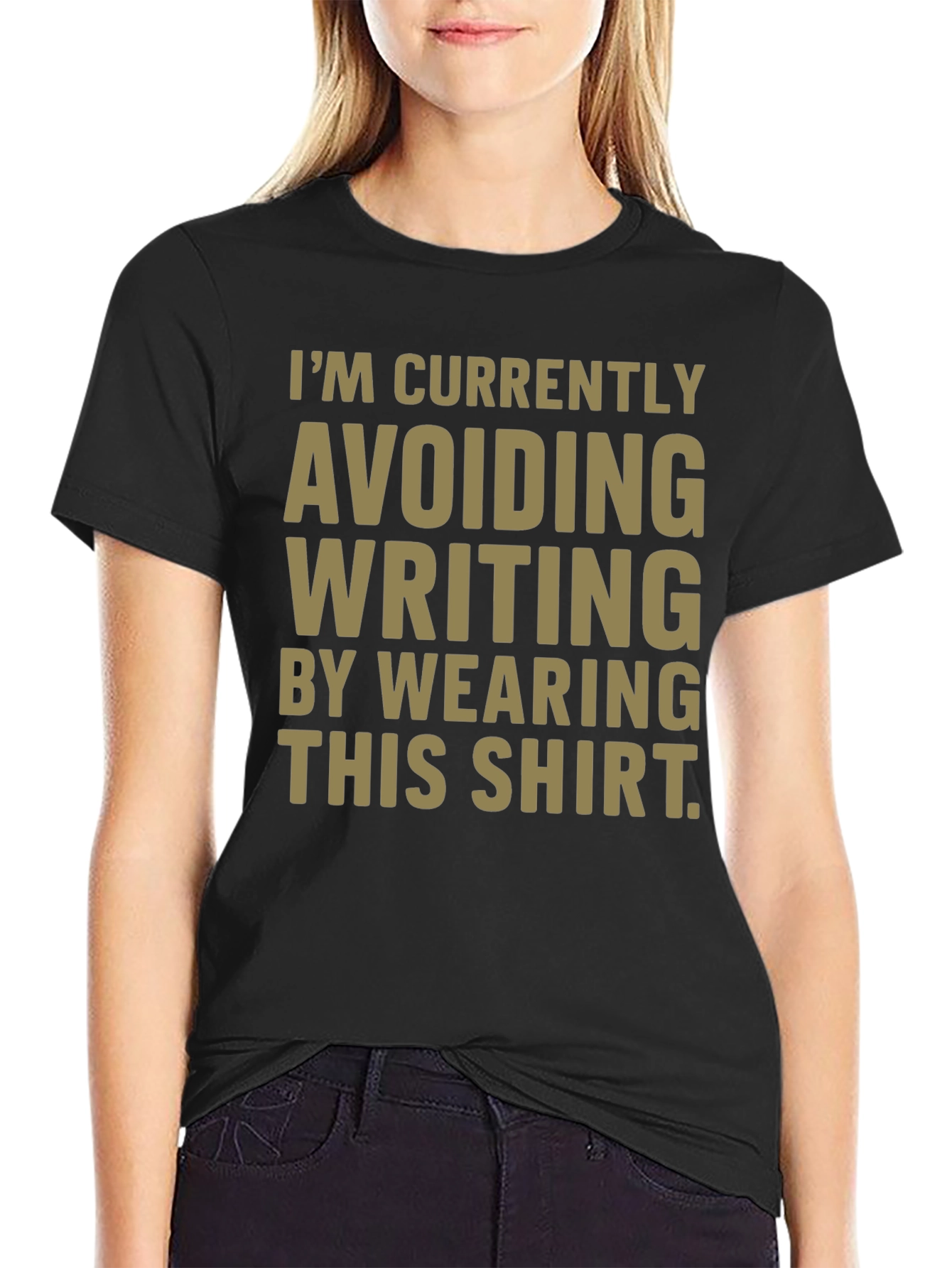 Avoiding Writing T-Shirt